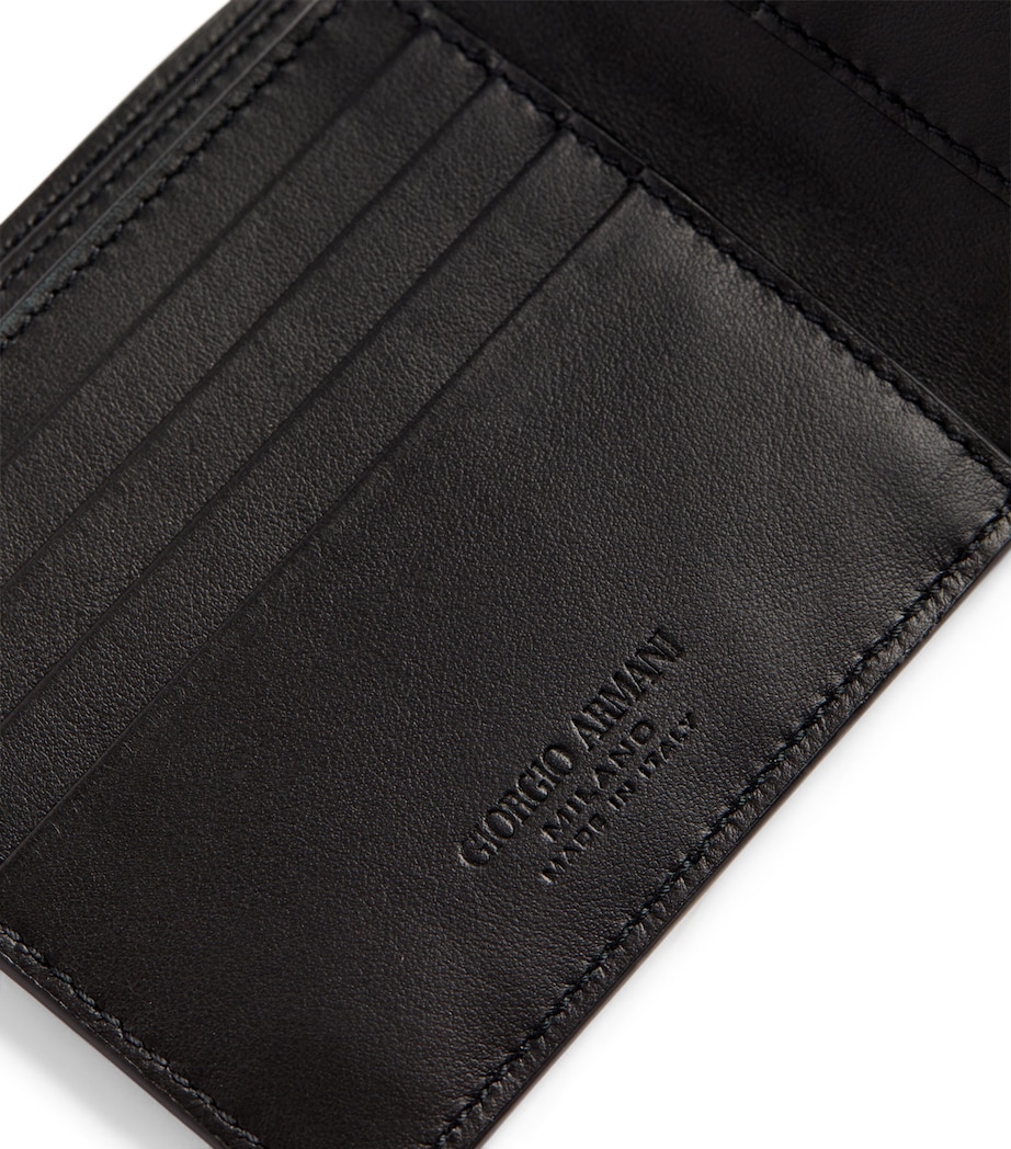 Leather Wave-Embossed Bifold Wallet 80001 Image 4