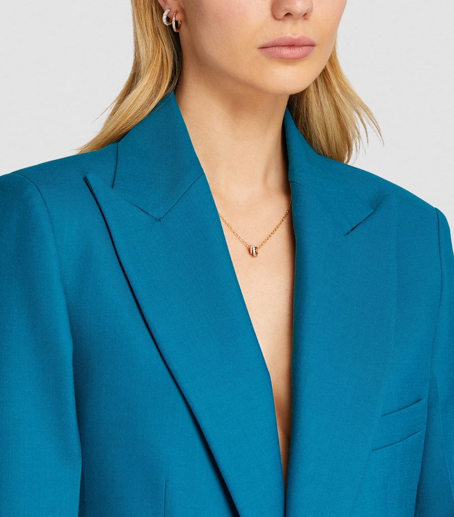 Yellow Gold, Rose Gold and Diamond Chain Necklace YELLOW GOLD Image 3