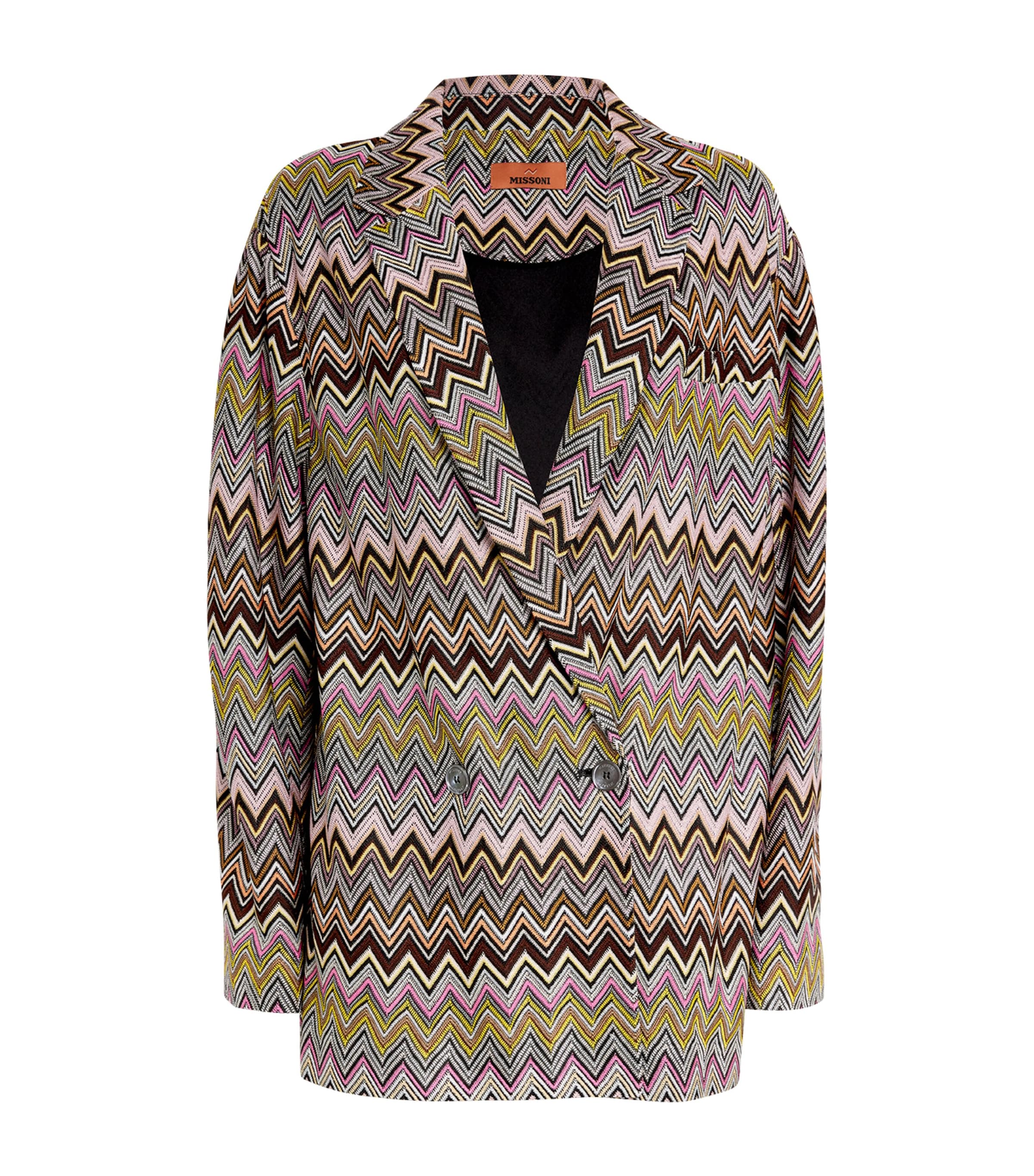 Missoni Zigzag Double-breasted Blazer