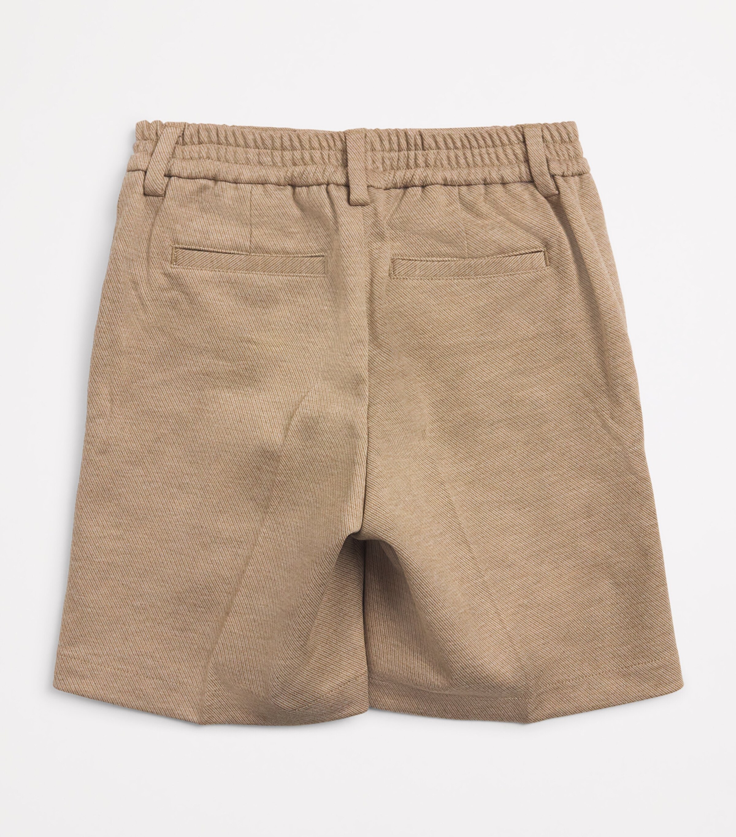 BOSS Kidswear Ceremony Shorts (4-16 Years) Stone Image 2