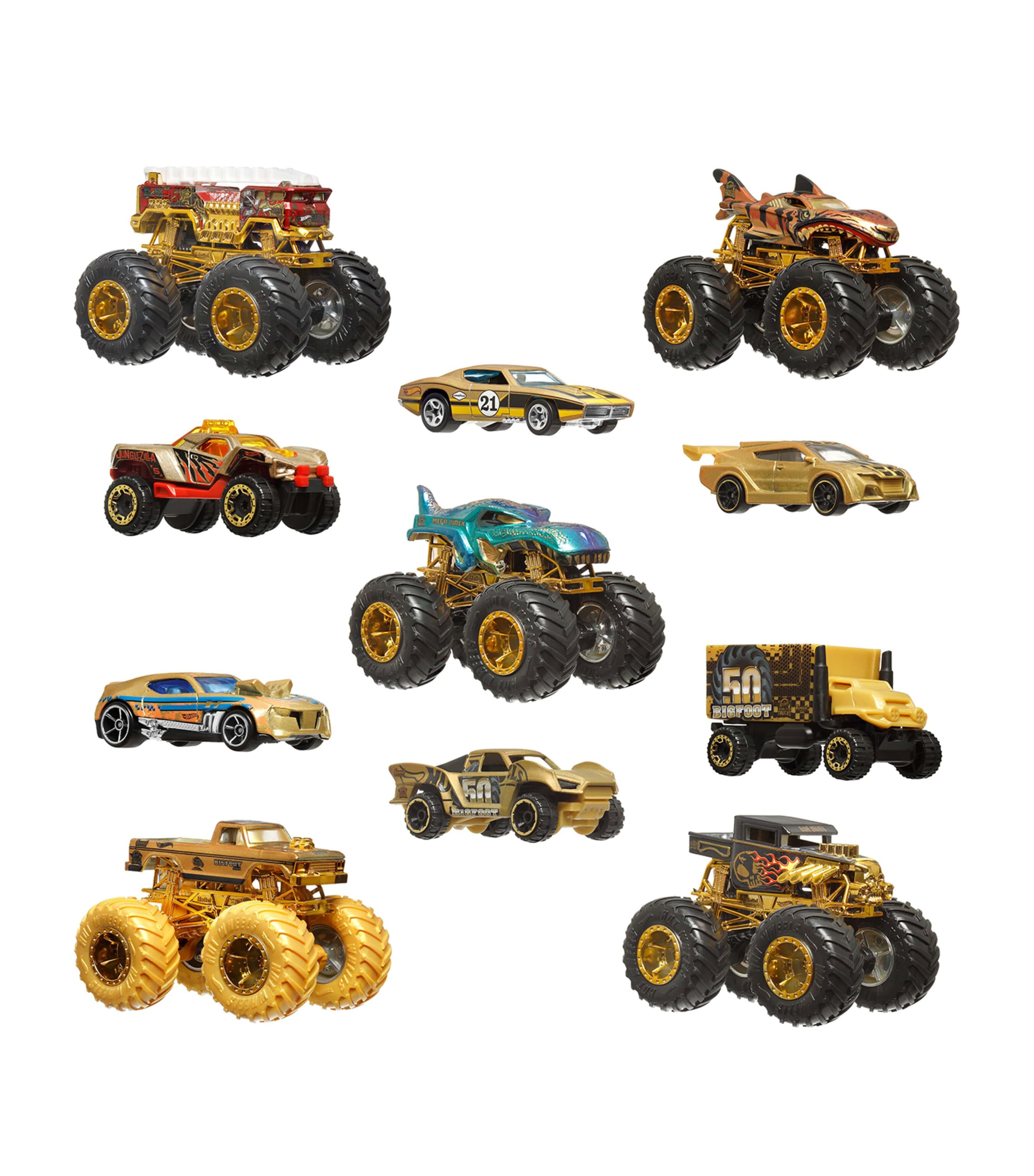 Hot Wheels Monster Trucks Trophy Champions Collection MULTI Image 4