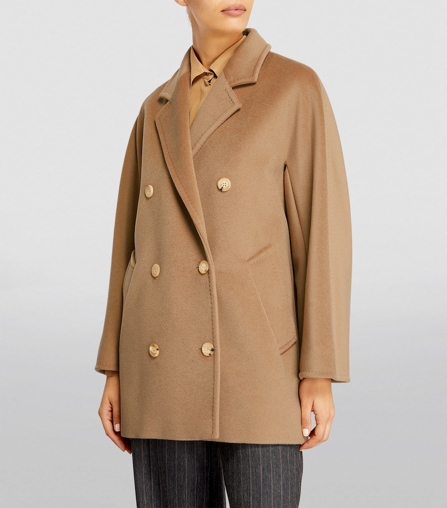 Wool-Cashmere Rebus Coat CAMEL Image 3
