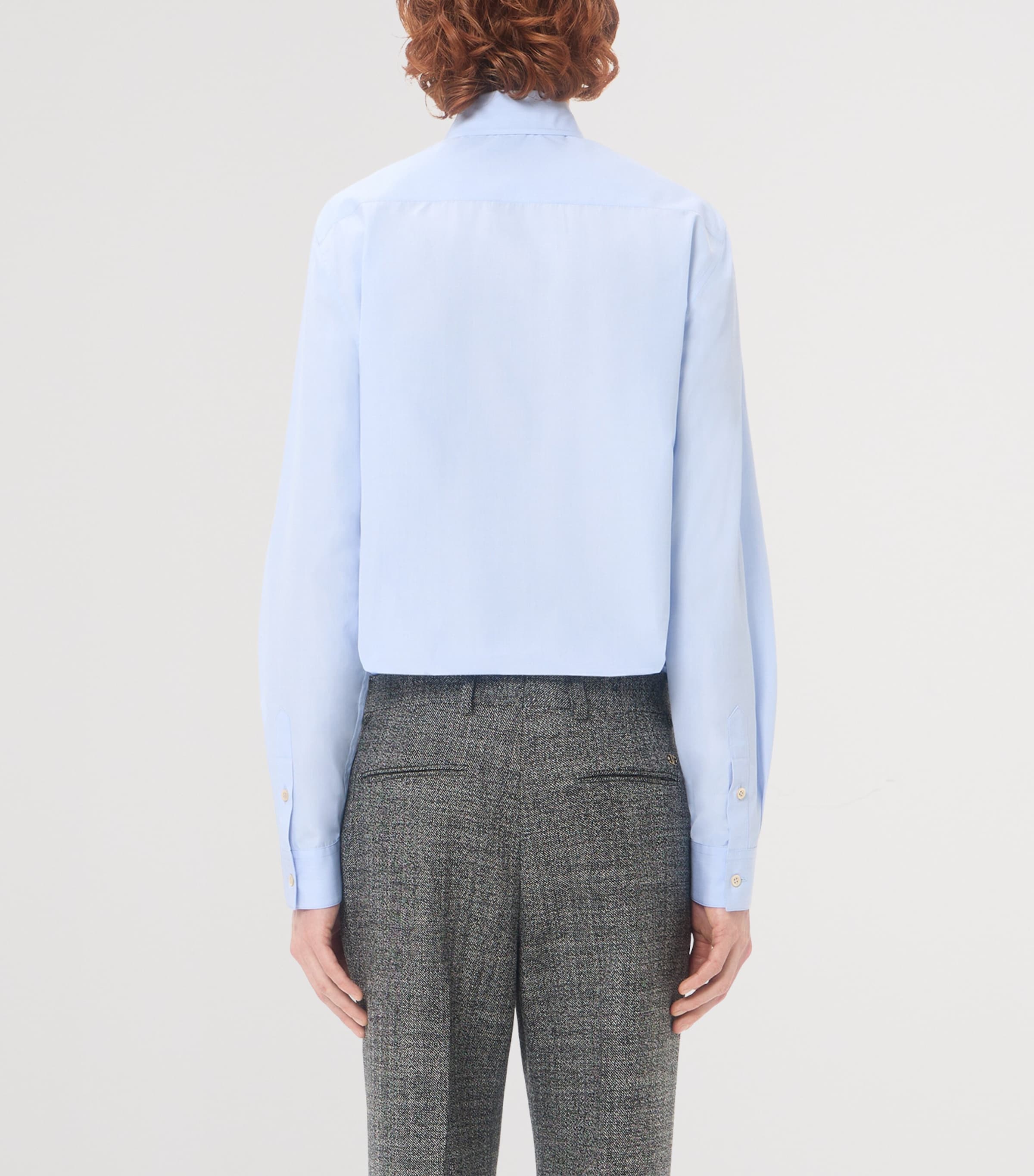 Valentino Garavani Mens Cotton Long-Sleeve Shirt Image 4