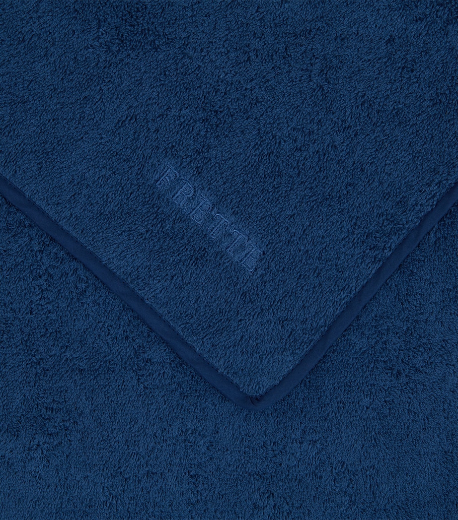 Frette Cotton Unito Hand Towel (60cm x 110cm) Indigo Blue Image 5