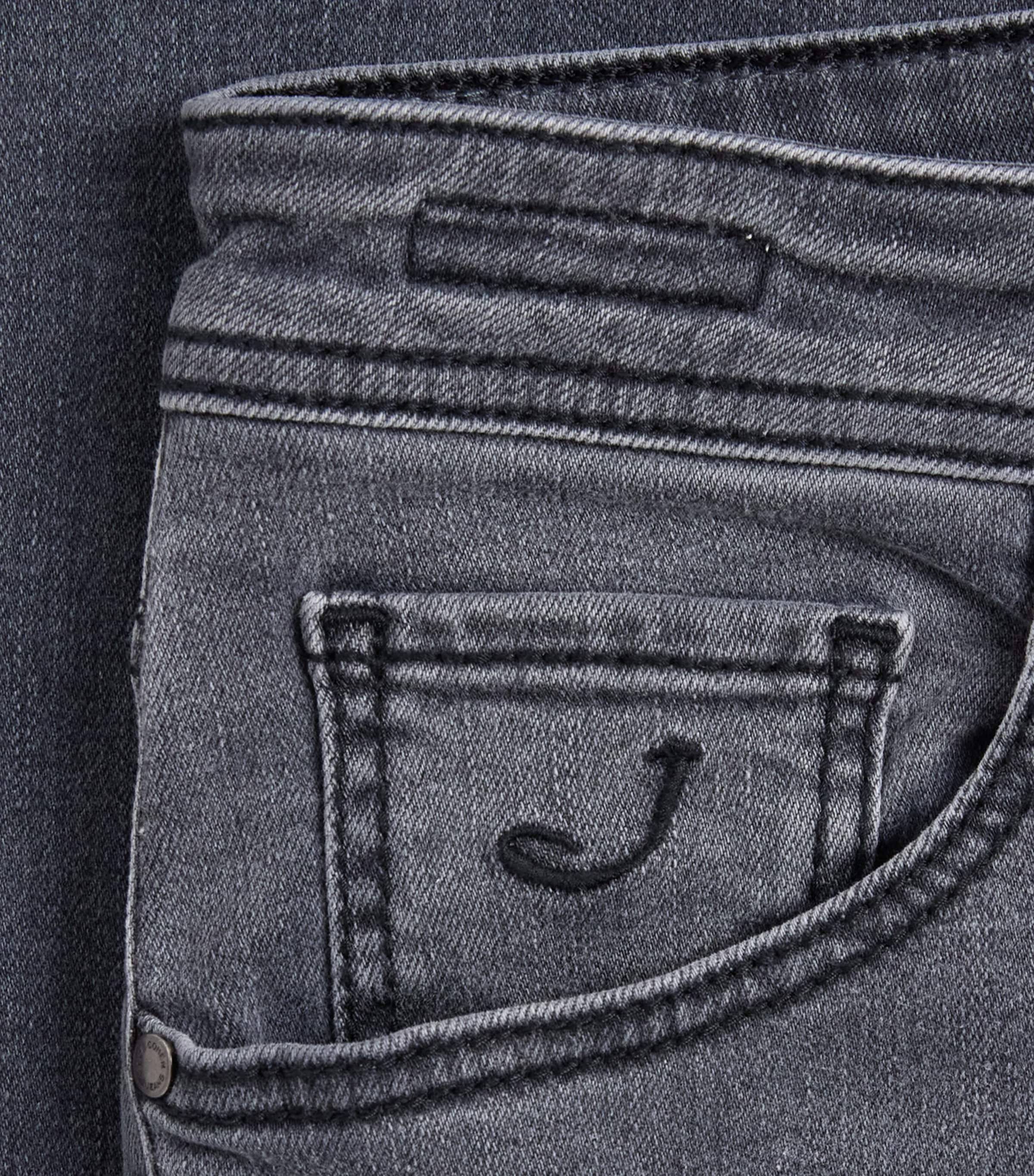 Jacob Cohën Mens Pony Hair-Patch Nick Slim Jeans Image 6