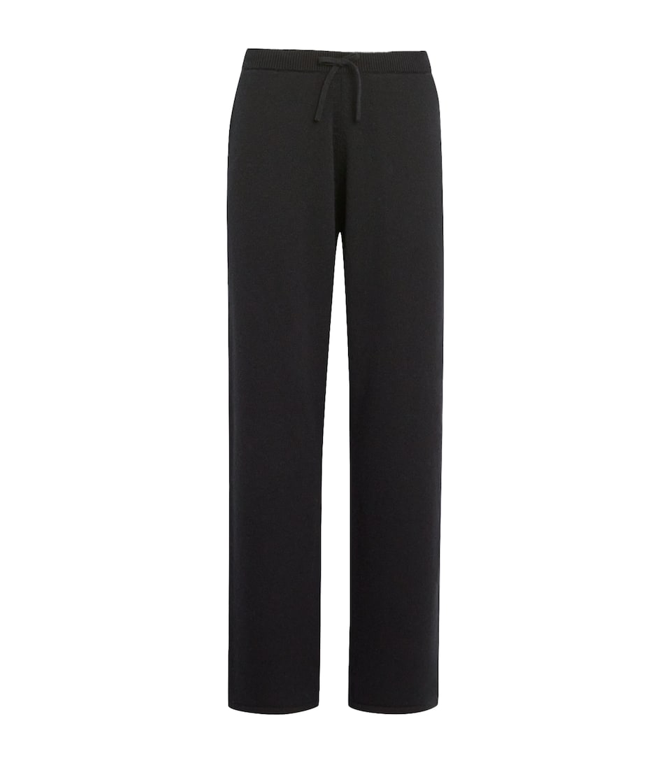 Cashmere Wide-Leg Sweatpants