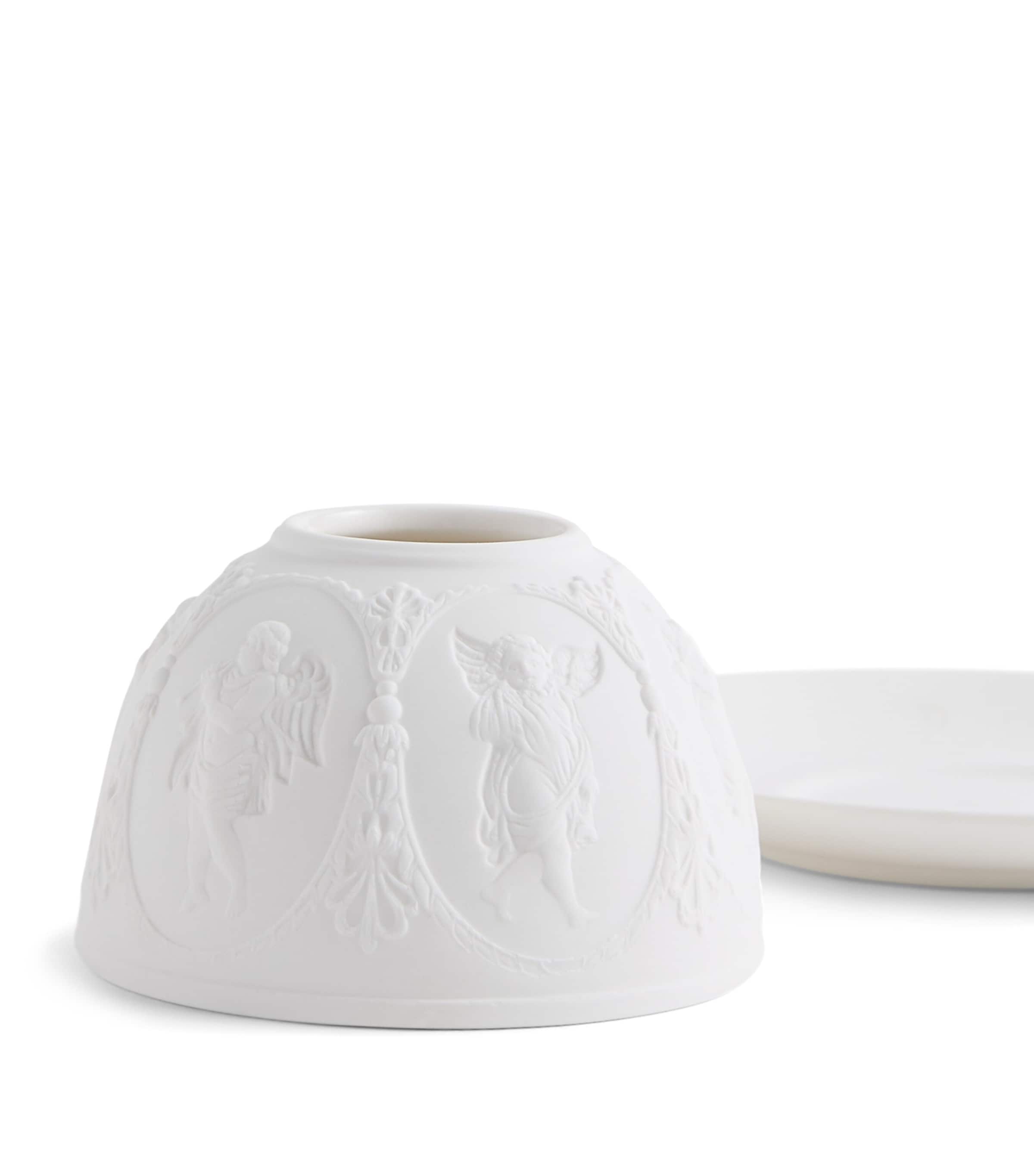 Cherub Lithopane WHITE Image 4