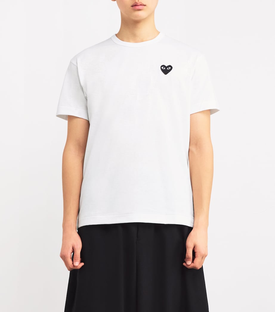 Heart Logo T-Shirt WHITE Image 3