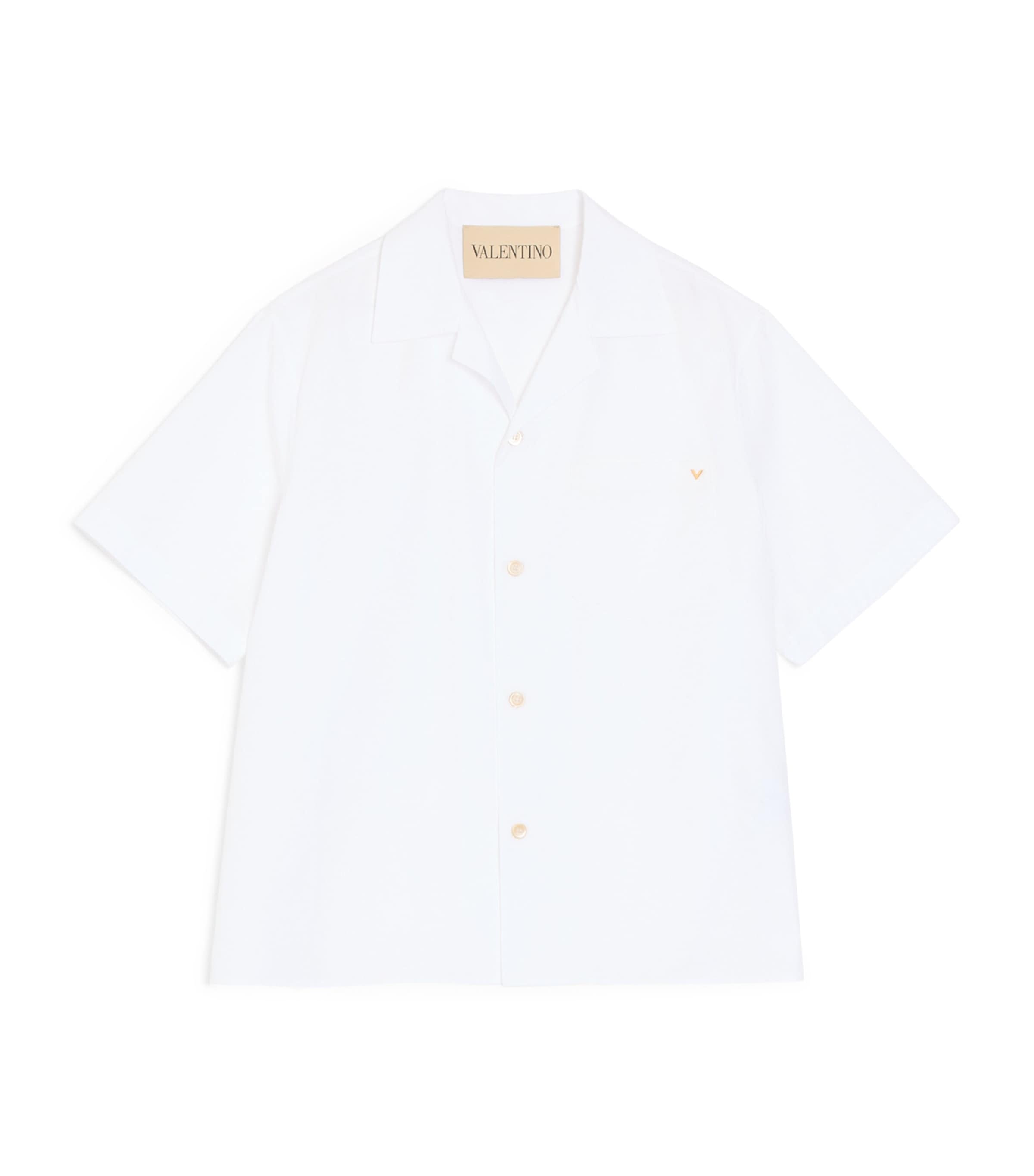 Valentino Garavani Mens Cotton VGold Shirt Image 1