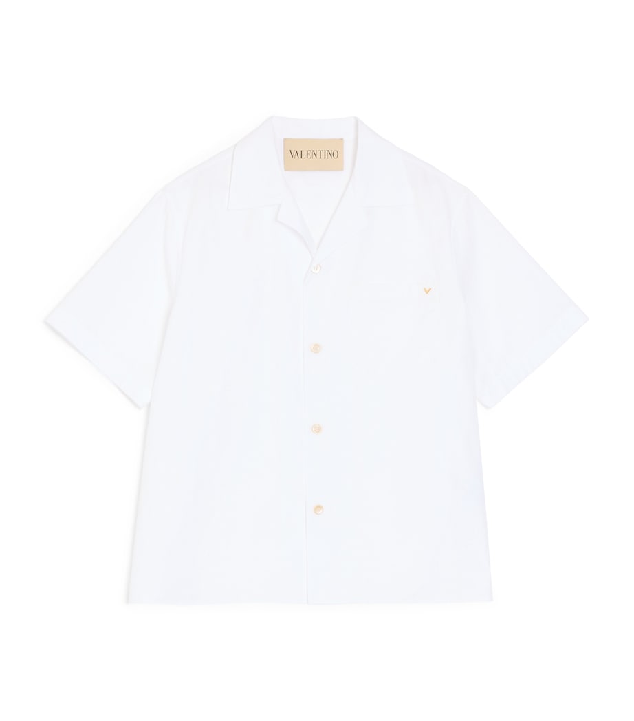 Valentino Garavani Mens Cotton VGold Shirt Image 1