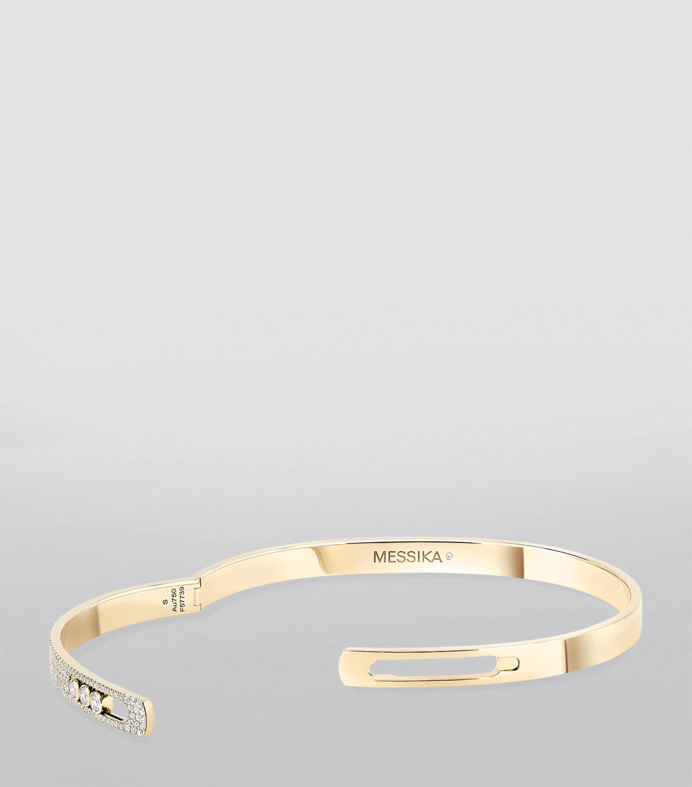 Yellow Gold and Diamond Move Noa Bracelet YELLOW GOLD Image 2