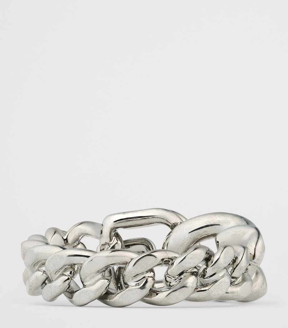 Givenchy Brass Chain G Ring Image 4
