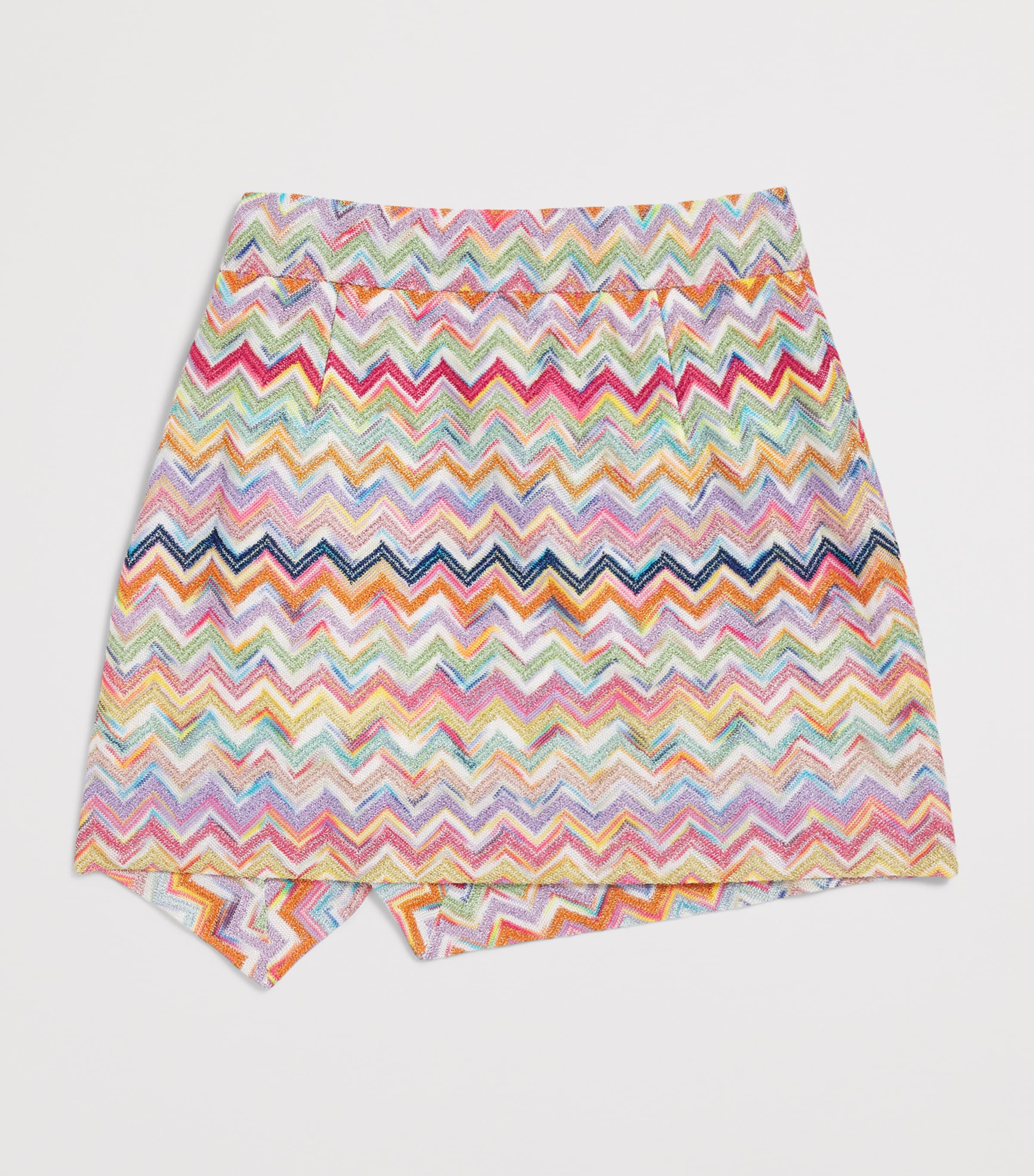 Missoni Kids Zigzag Print Asymmetric Skirt (4-14 Years) Image 2