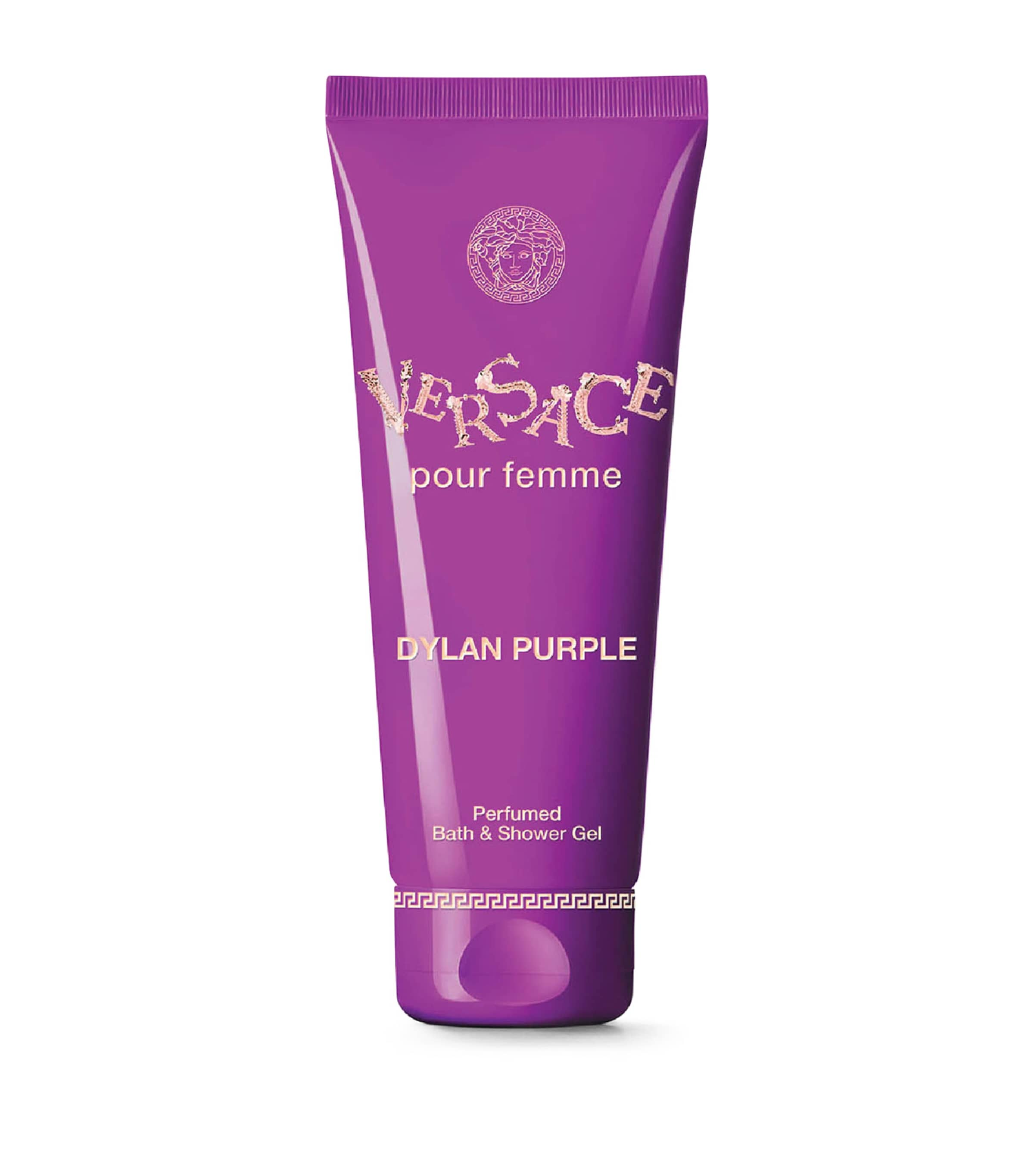 Versace Dylan Purple Shower Gel In White