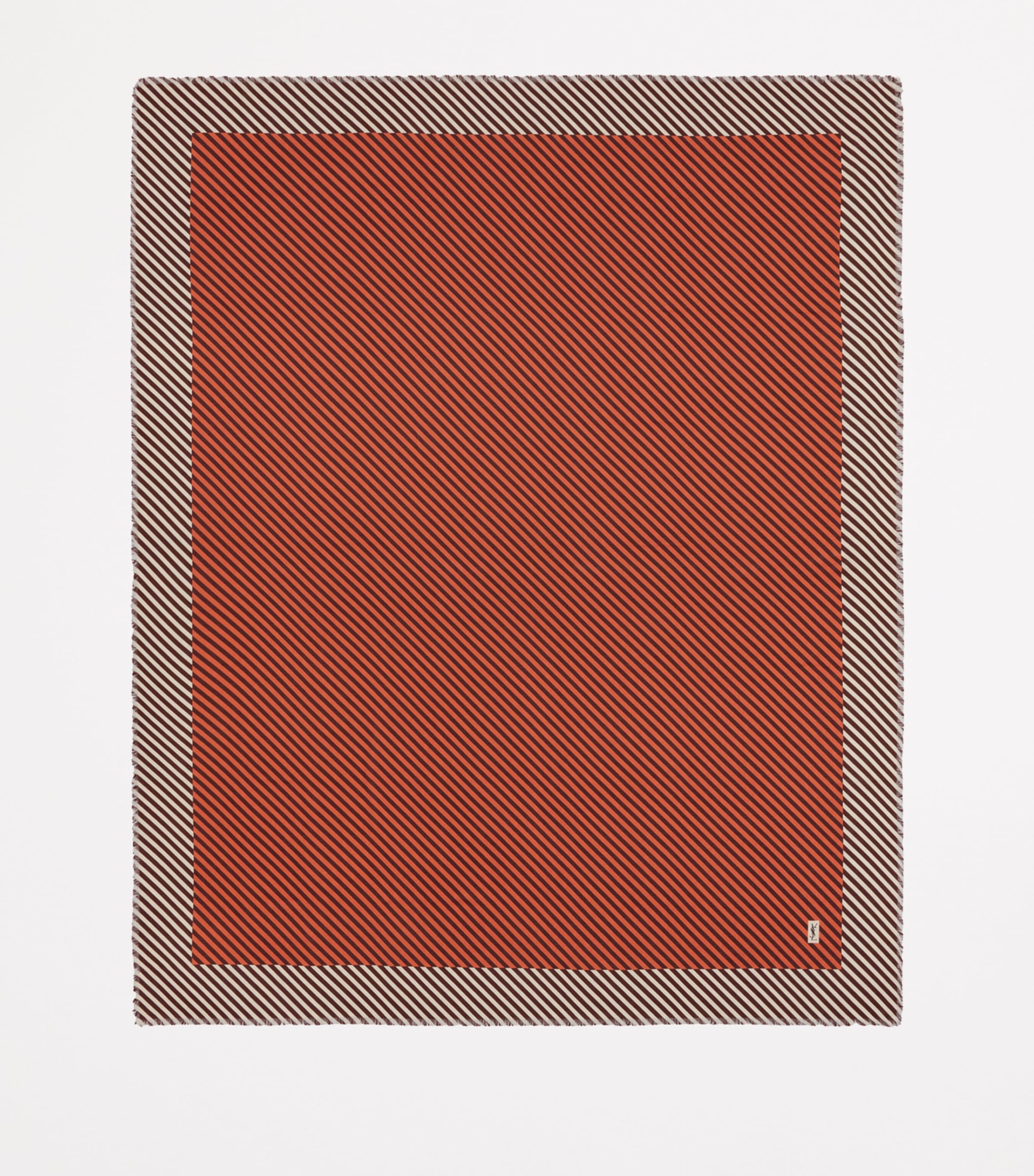 Cashmere-Silk Geometric Scarf 2576 Image 2