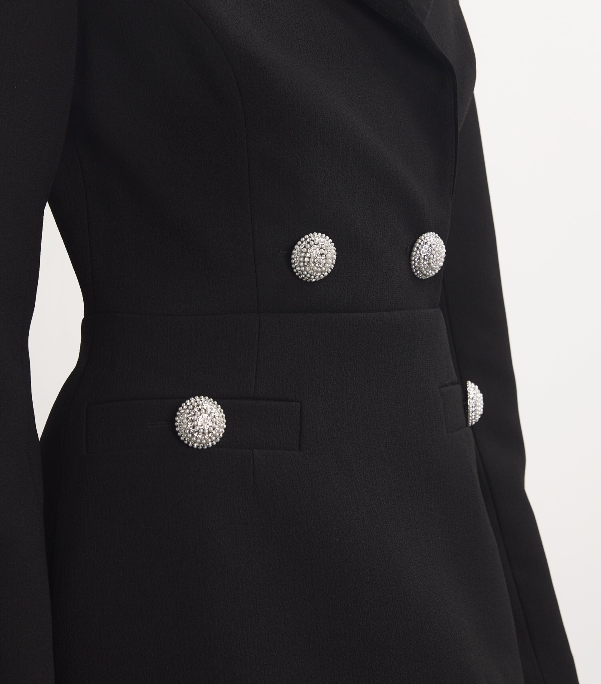 Celia Tux Mini Dress 29202716BLACK Image 4