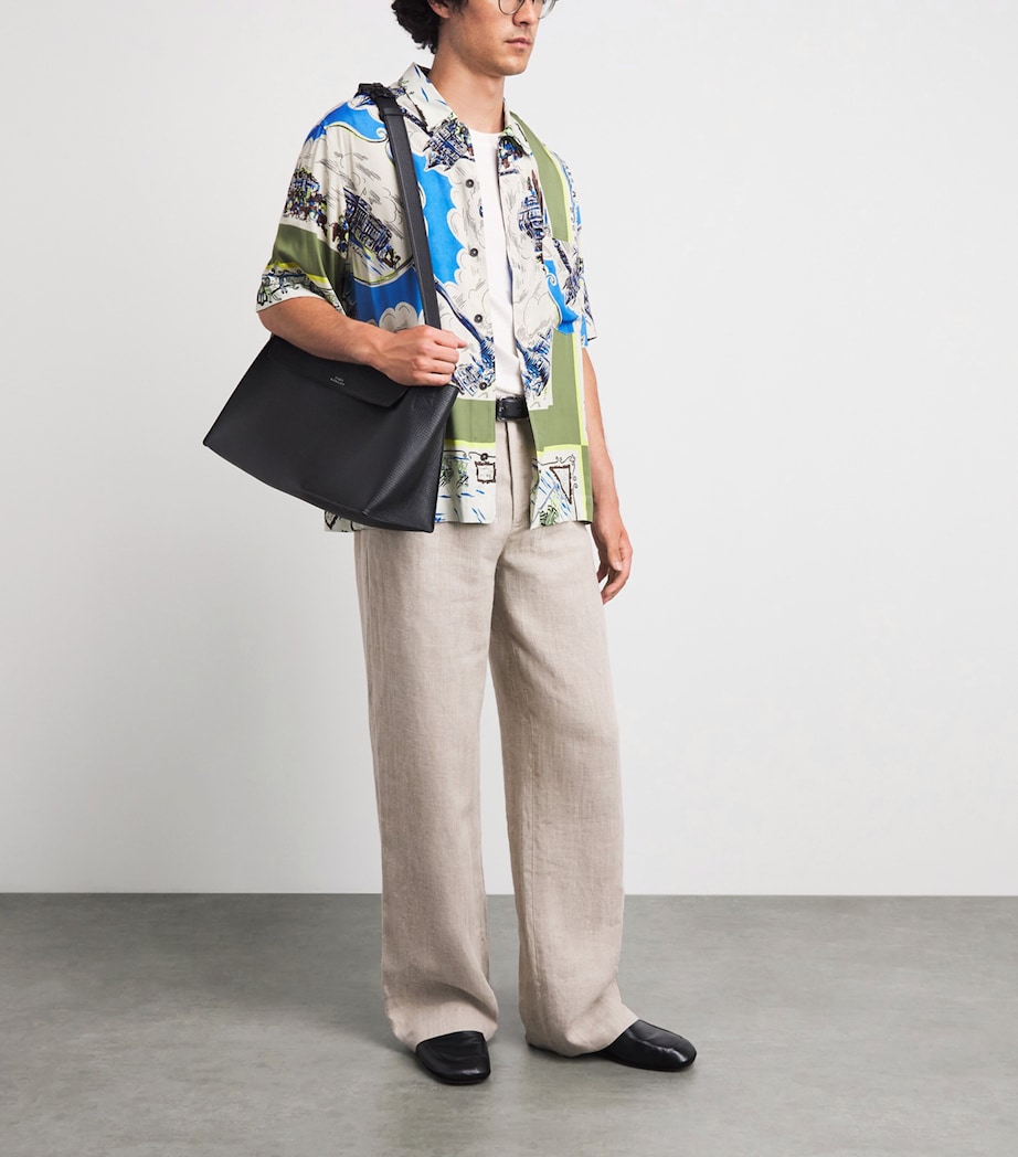 Paul Smith Mens Short-Sleeve Printed Shirt Coloured Image 2