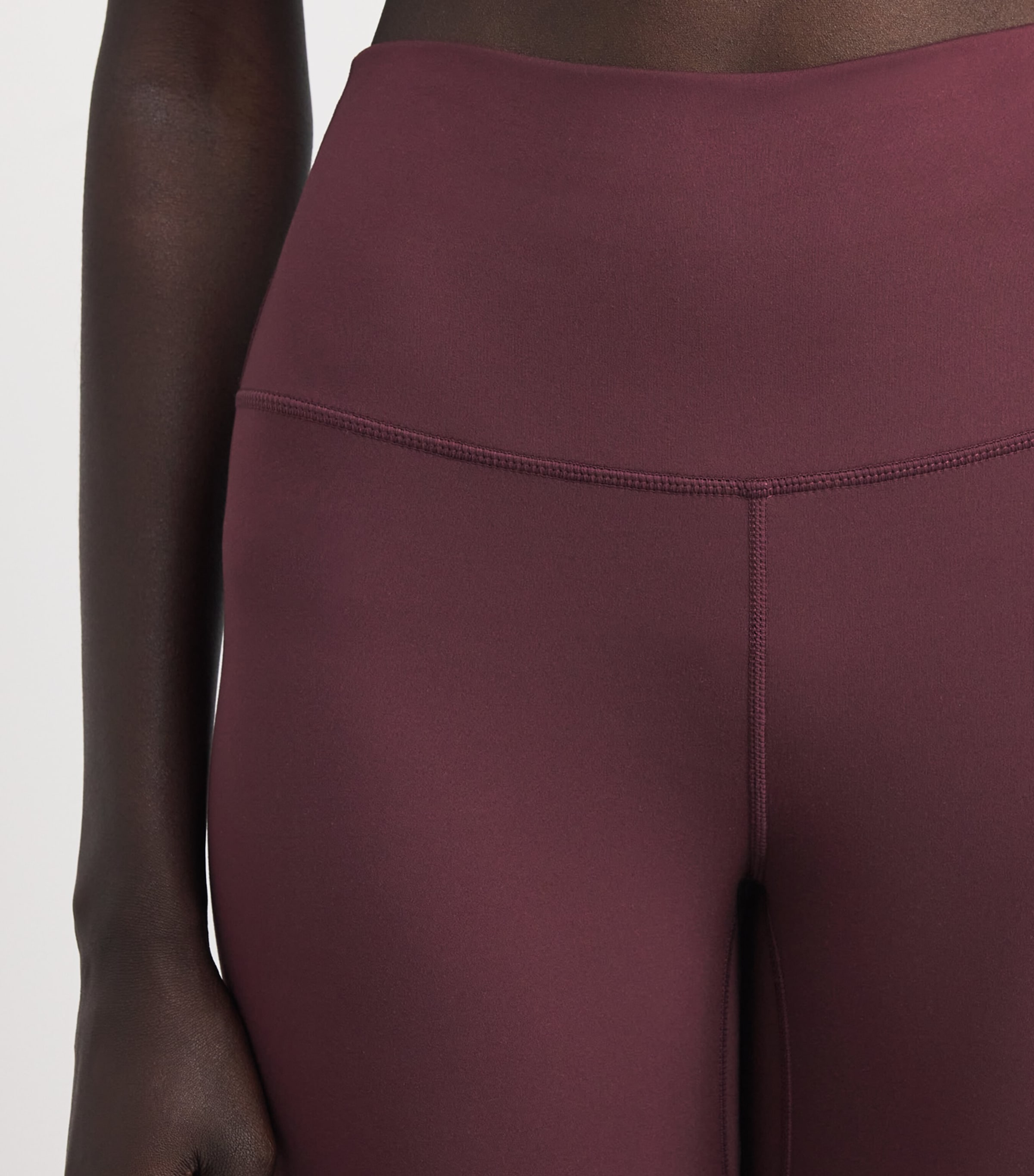 FreeSoft High-Rise Sports Leggings BURGANDY Image 6