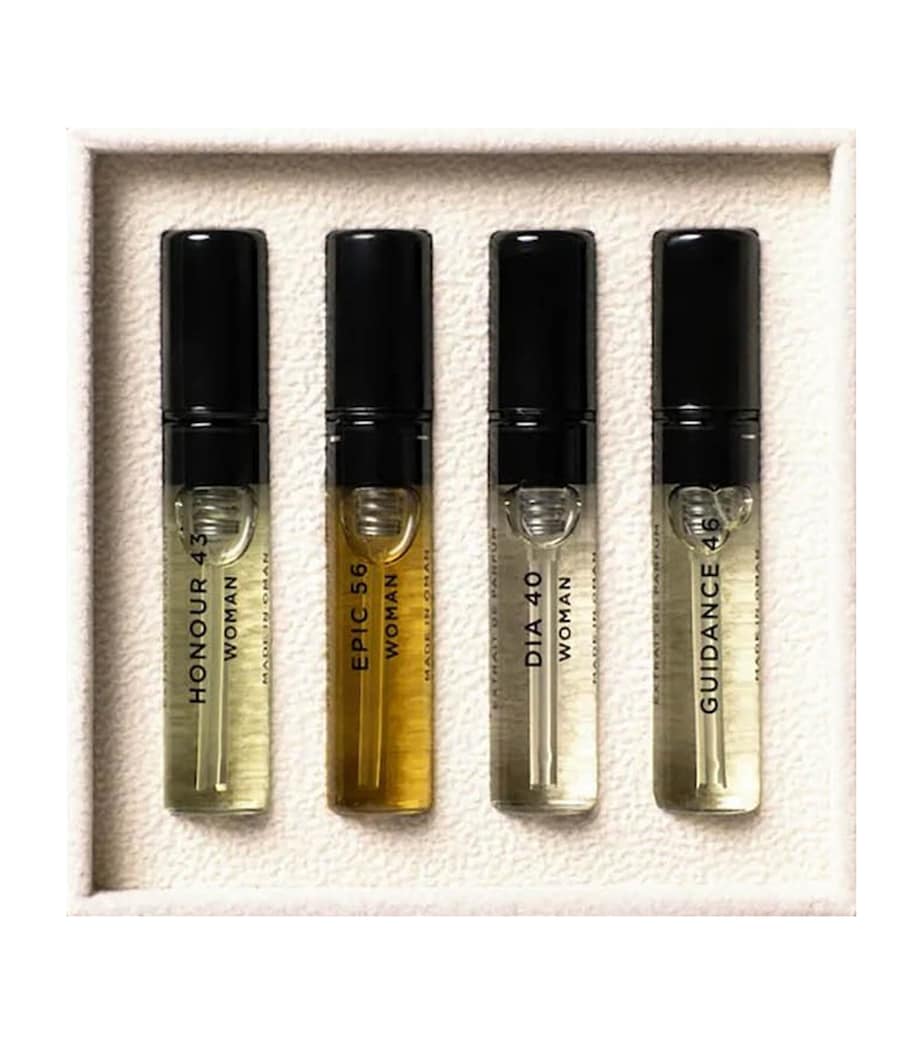 Amouage Women’s Exceptional Extraits Sample Set (4 x 2ml) Image 3