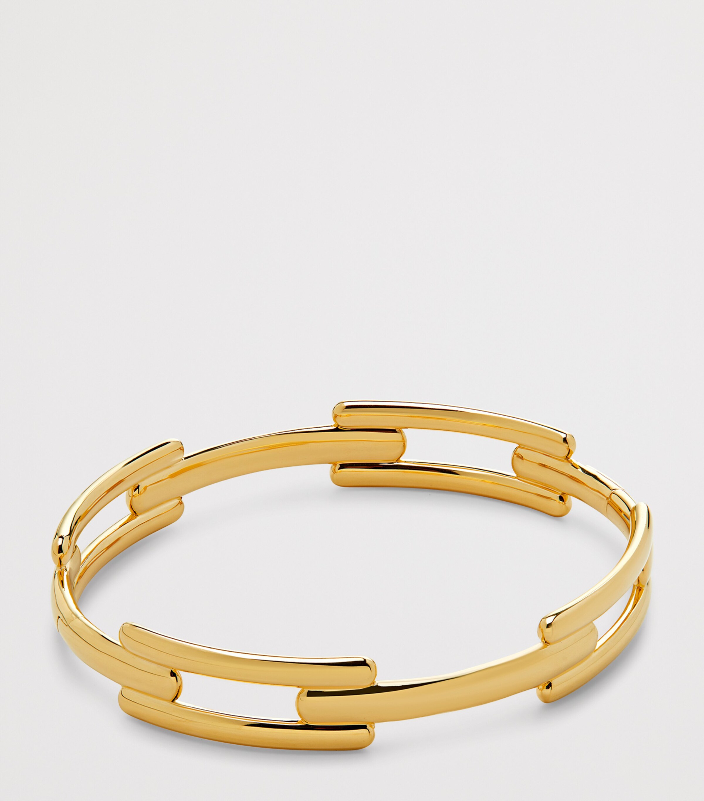 Gold Vermeil Signature Link Bangle 18K GOLD VERMEIL Image 2