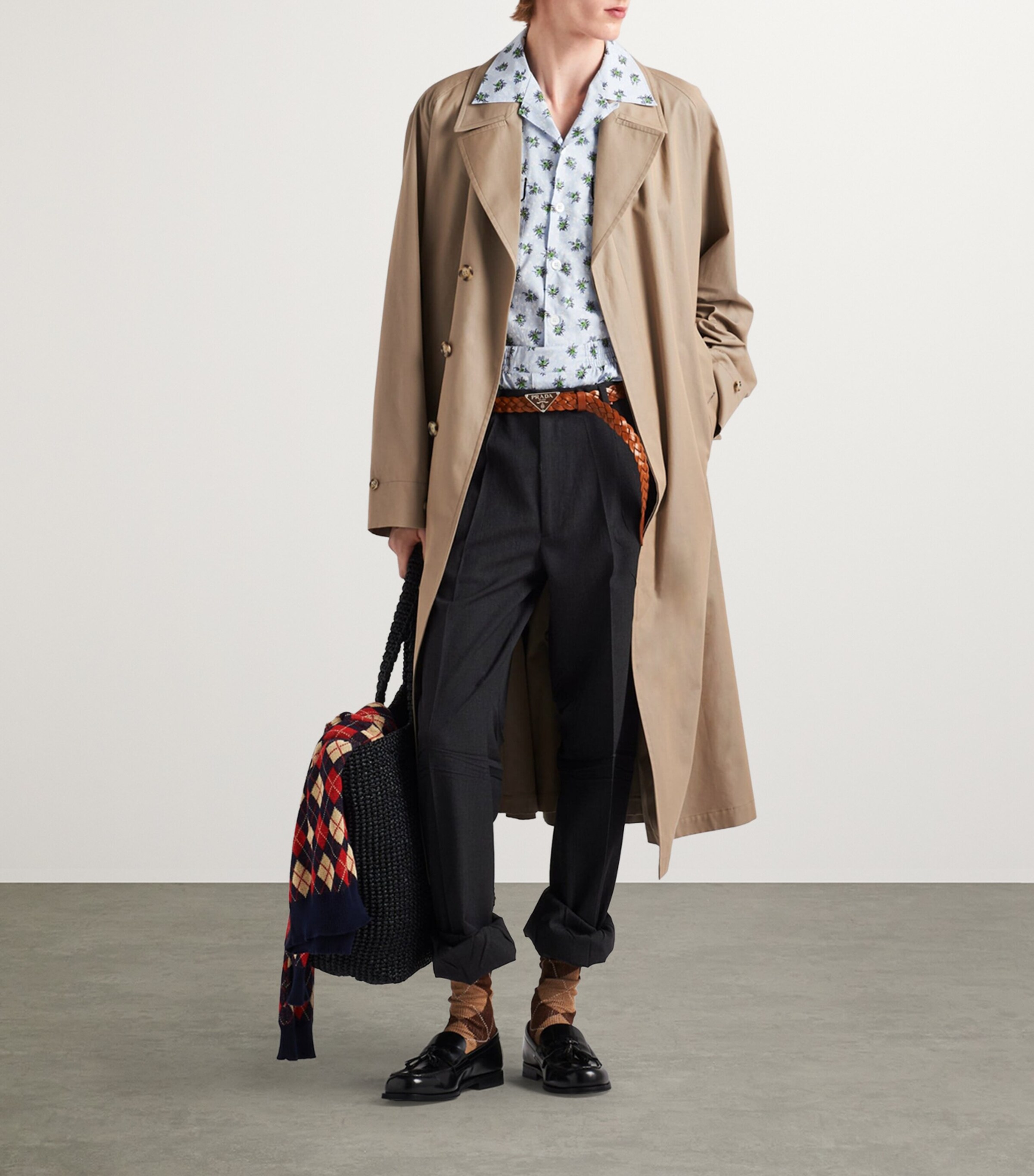 Wool Tailored Trousers F0308 Image 2