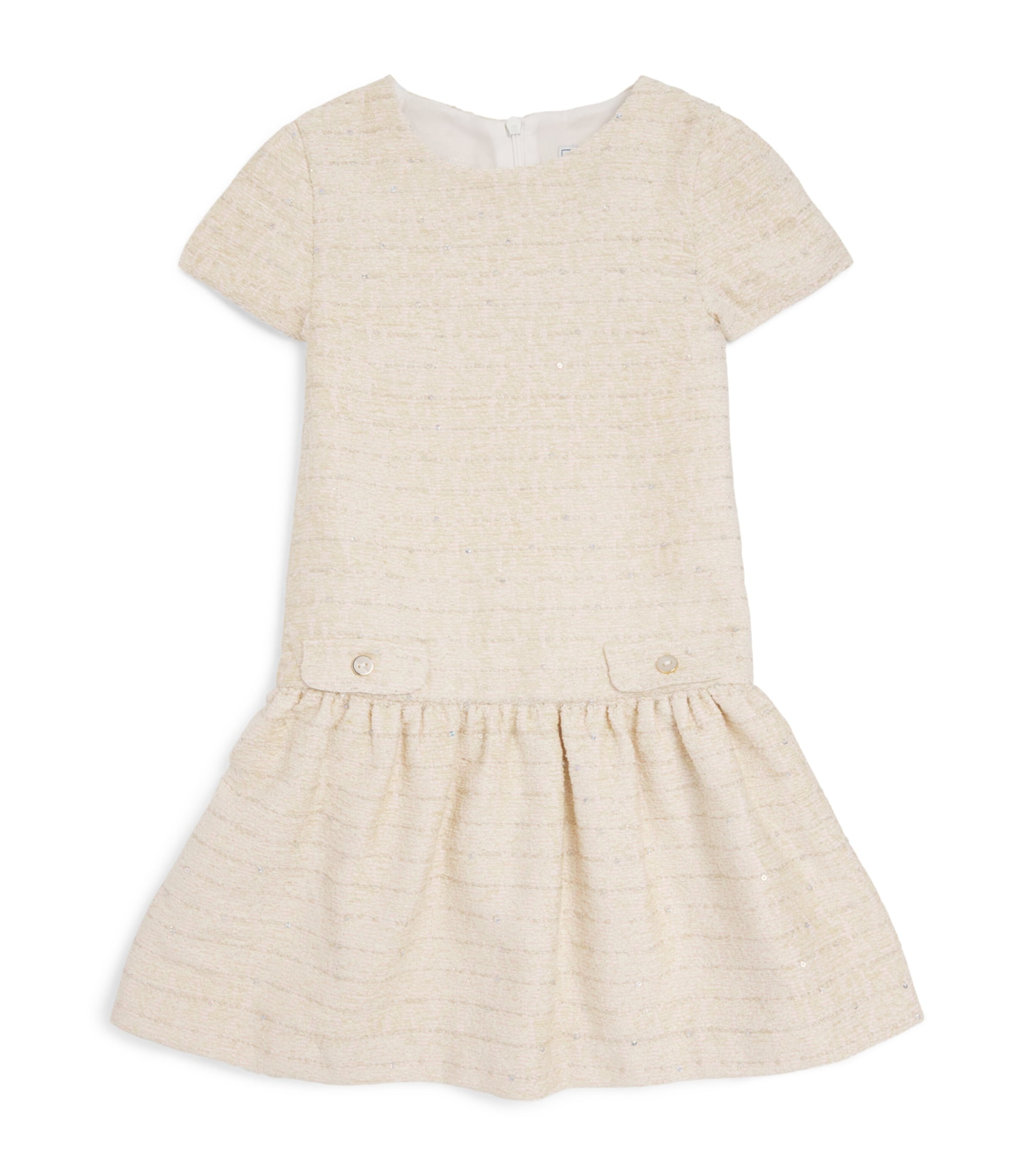 Tartine et Chocolat Tweed Sequin Dress (2-14 Years) Chiné Moyen Image 1