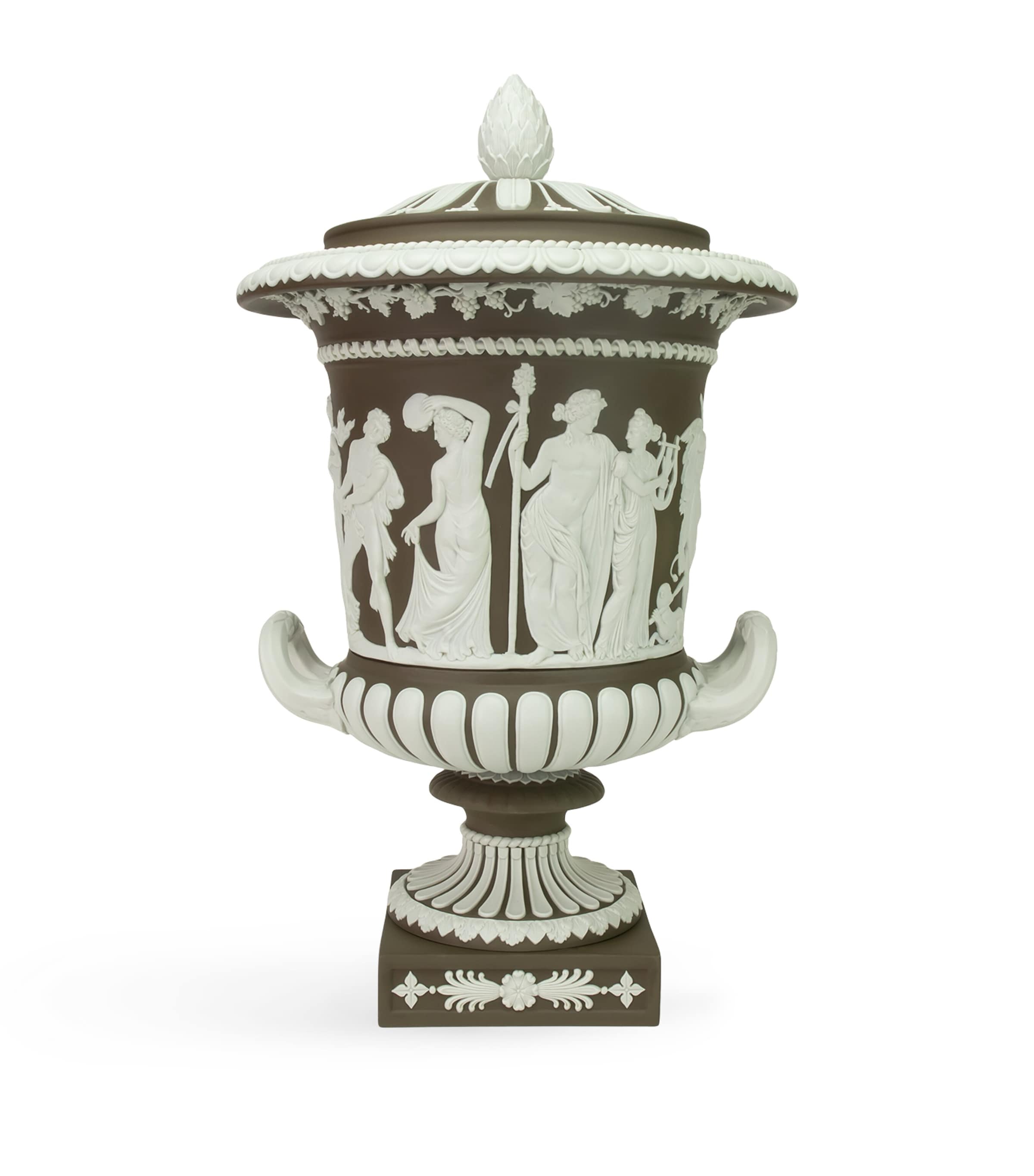 Iconic Borghese Vase (46.5cm) GREEN Image 4
