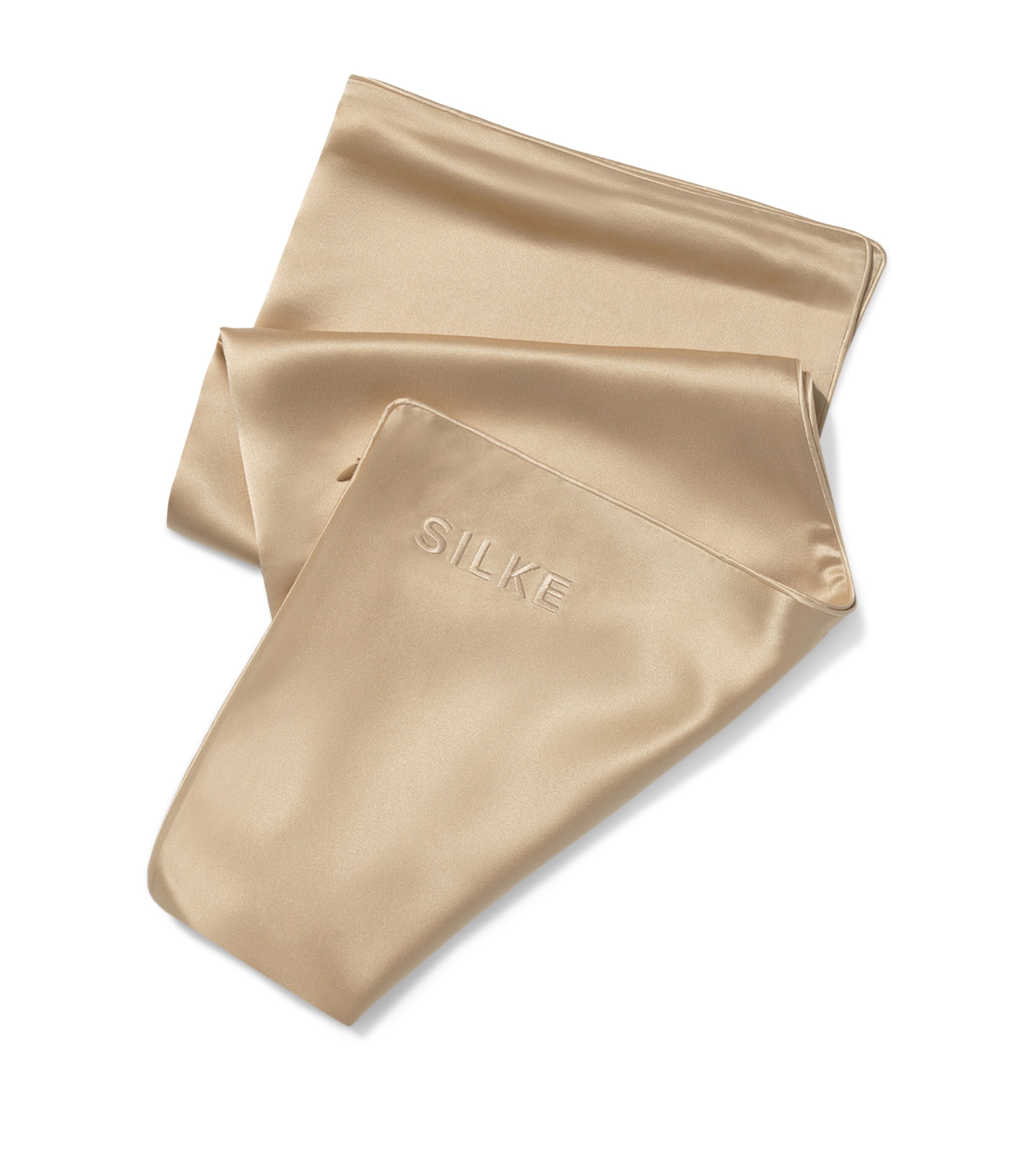 Mulberry Silk Queen Pillowcase CARAMEL Image 5