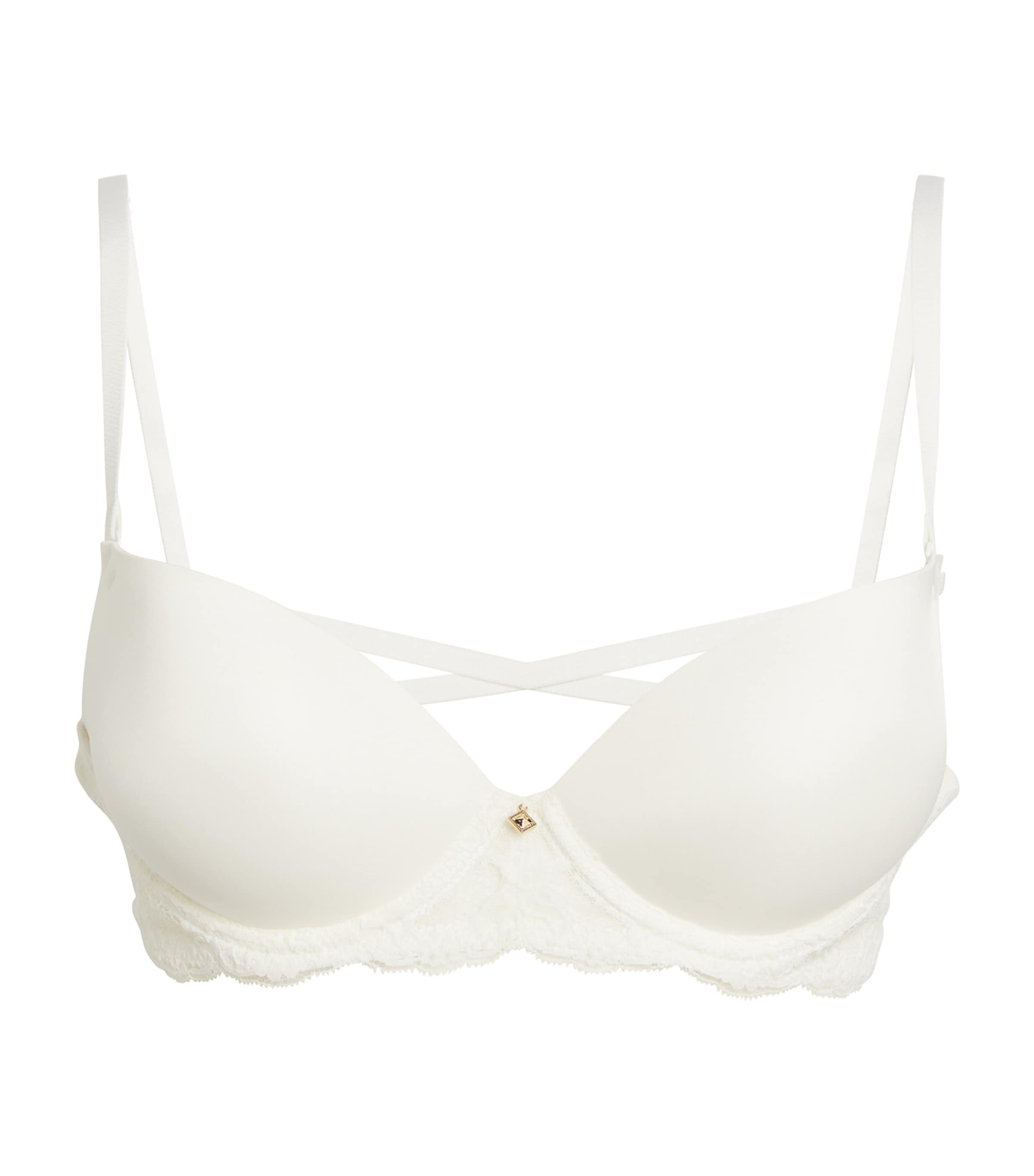 Aubade Backless Kiss Of Love Plunge Bra In White