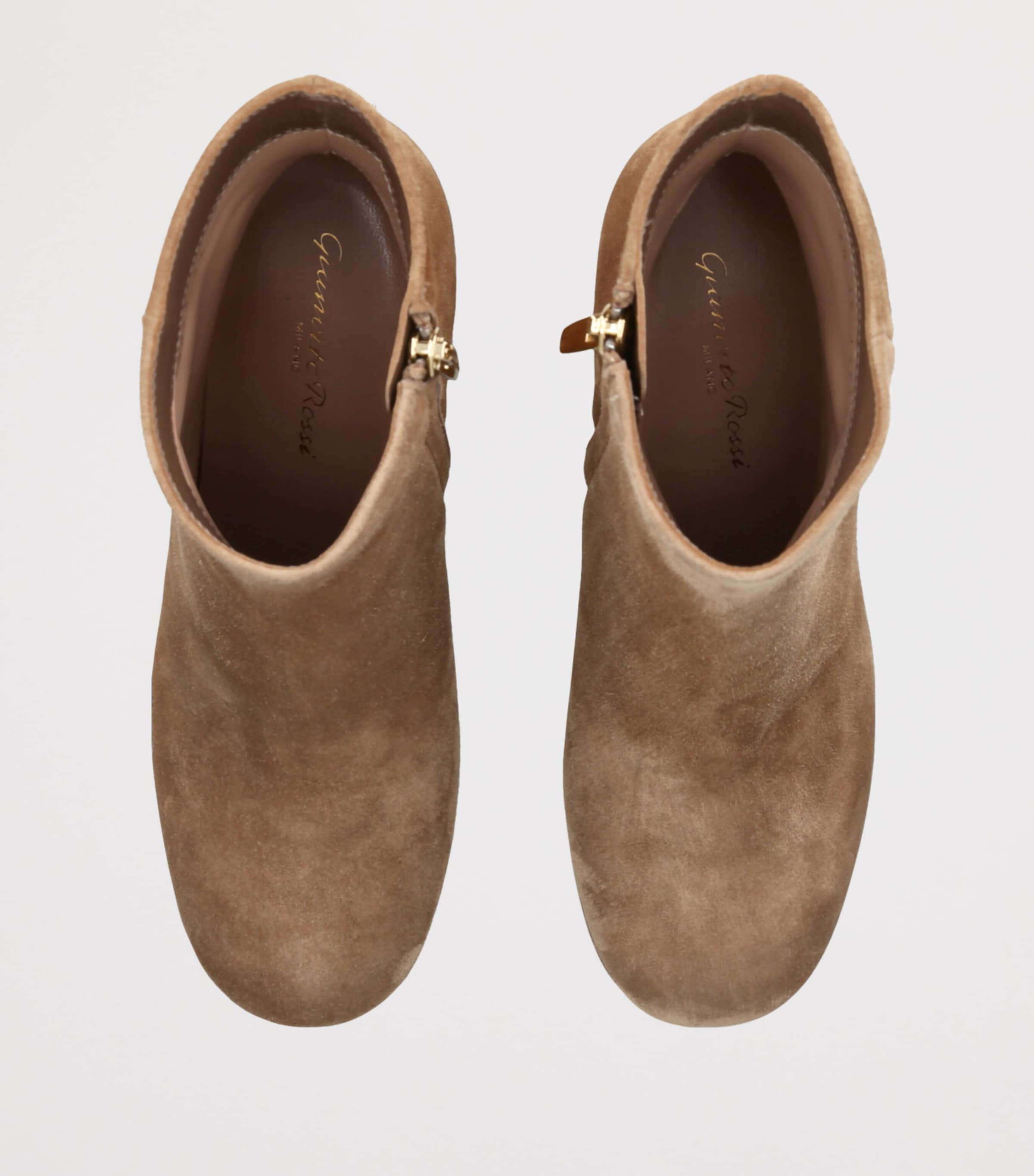 Suede Ankle Boots 70 CAMEL Image 4