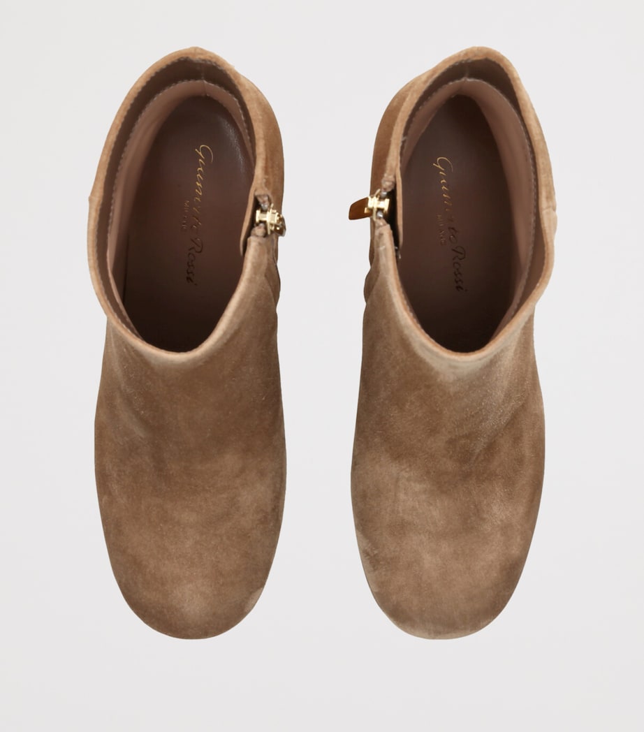 Suede Ankle Boots 70 CAMEL Image 4