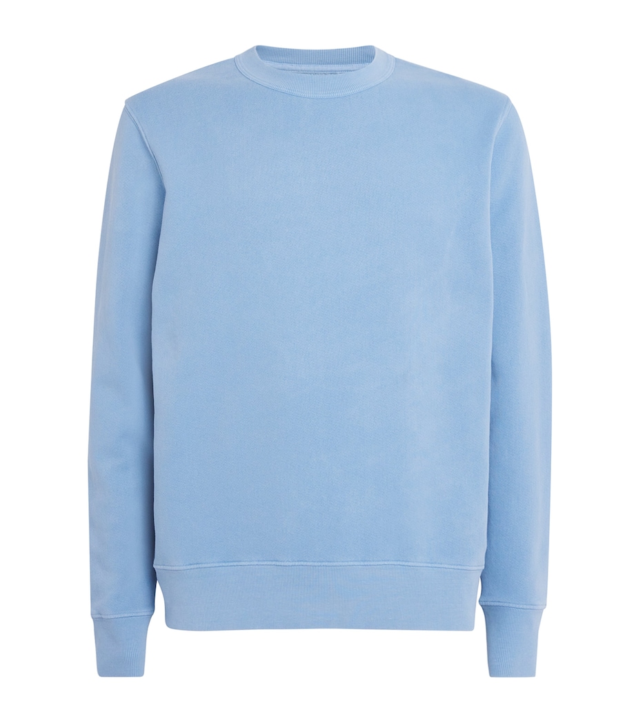 Cotton-Blend Vintage Sweatshirt MSK519C-1478-LTIDG Image 1