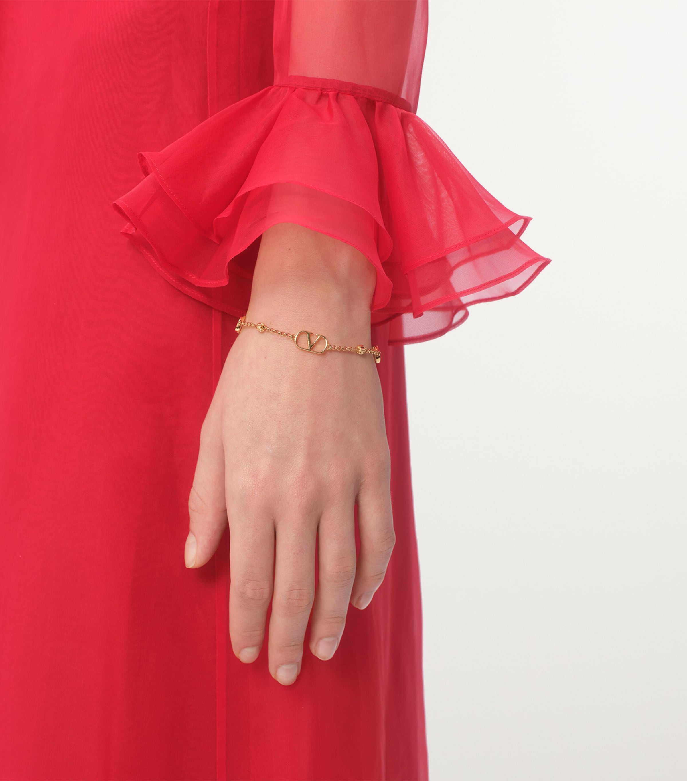Valentino Garavani VLogo Signature Bracelet | Harrods UK