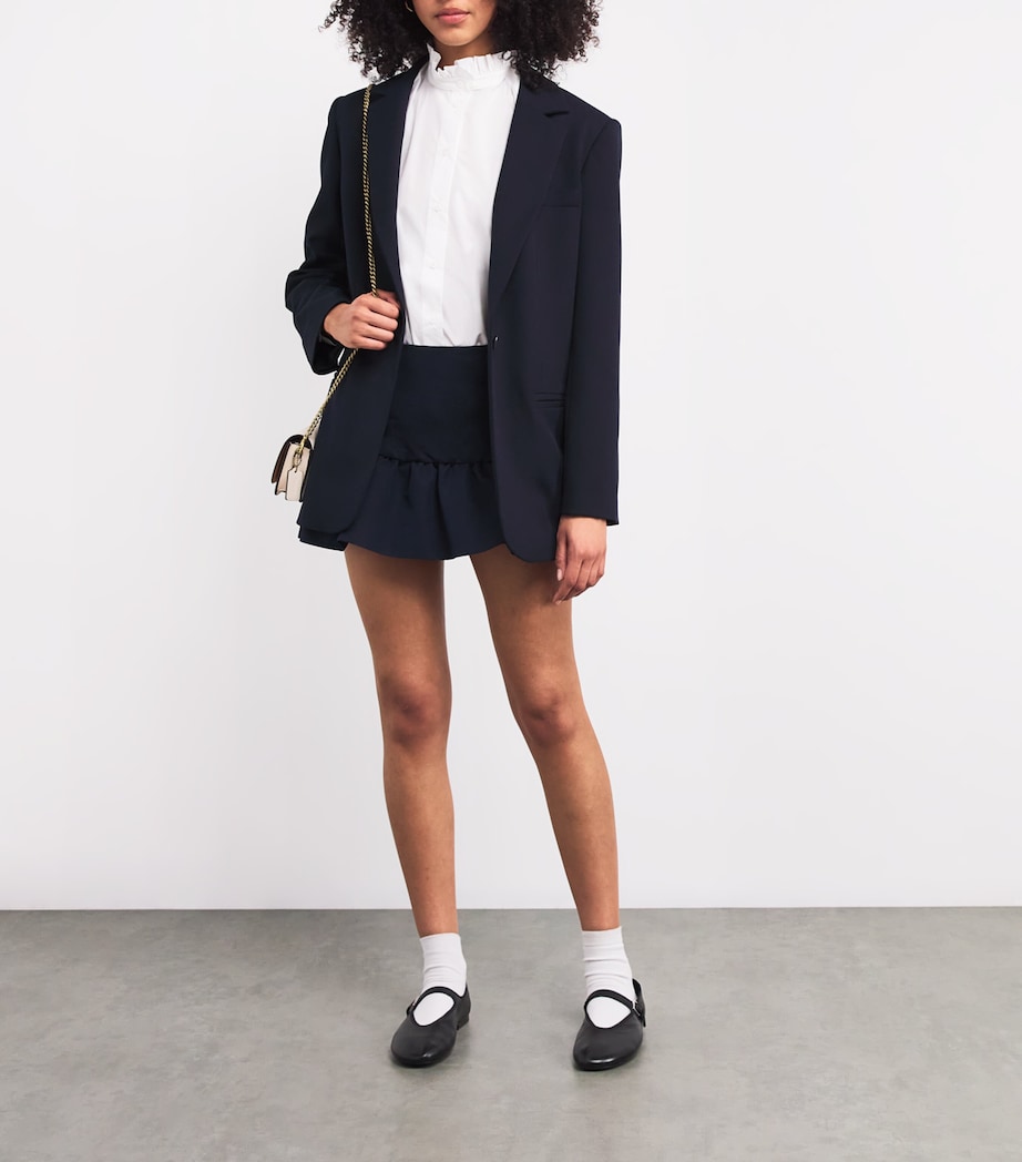 Single-Breasted Blazer NAVY Image 2