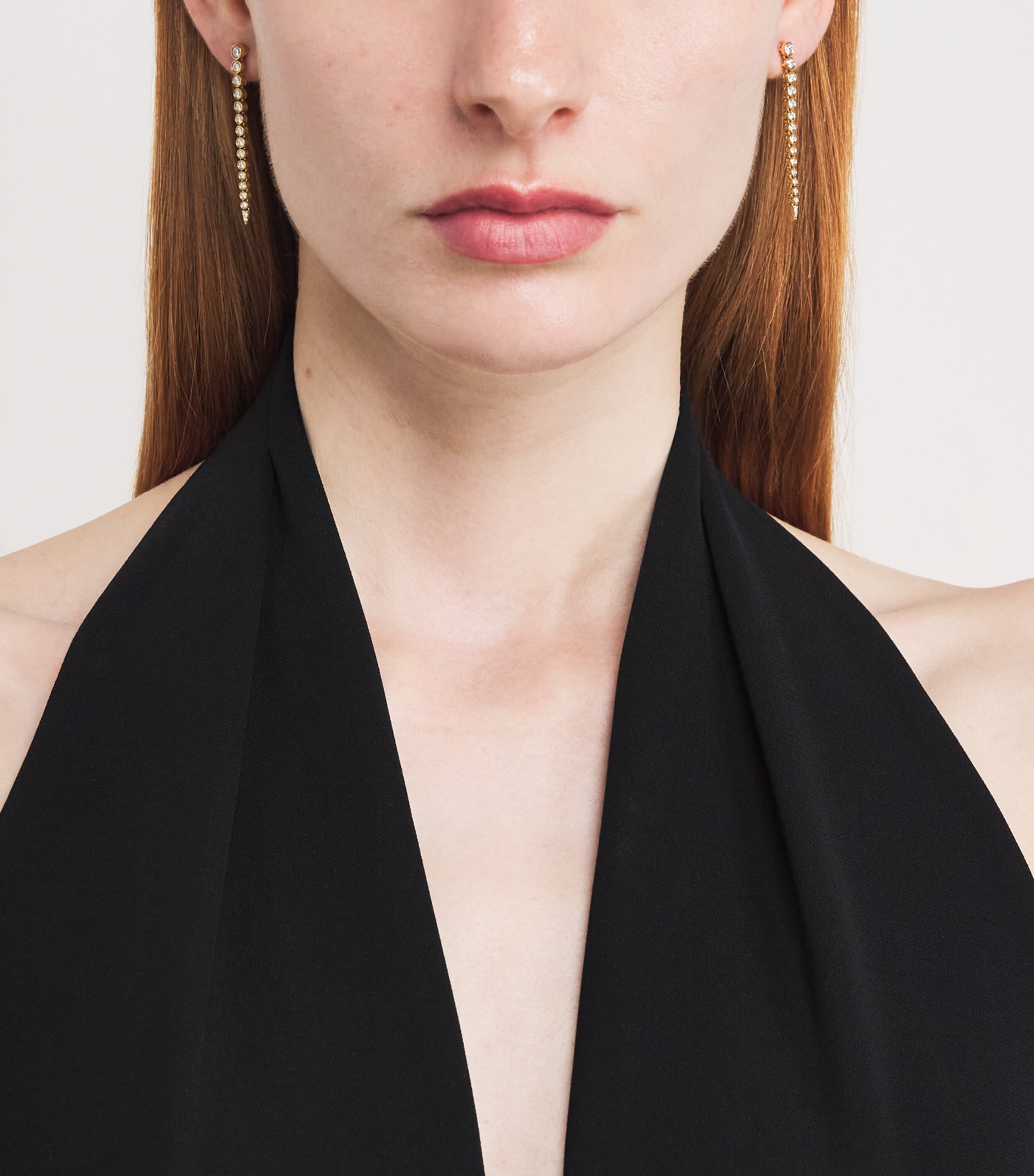 Yellow Gold and Diamond Danaé Gradient Earrings YELLOW GOLD Image 2