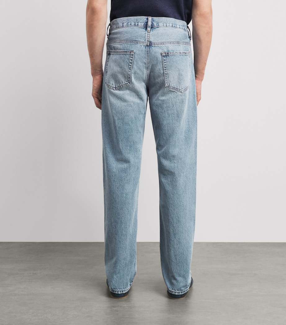 FRAME Mens The Straight Jeans Fldt Image 5