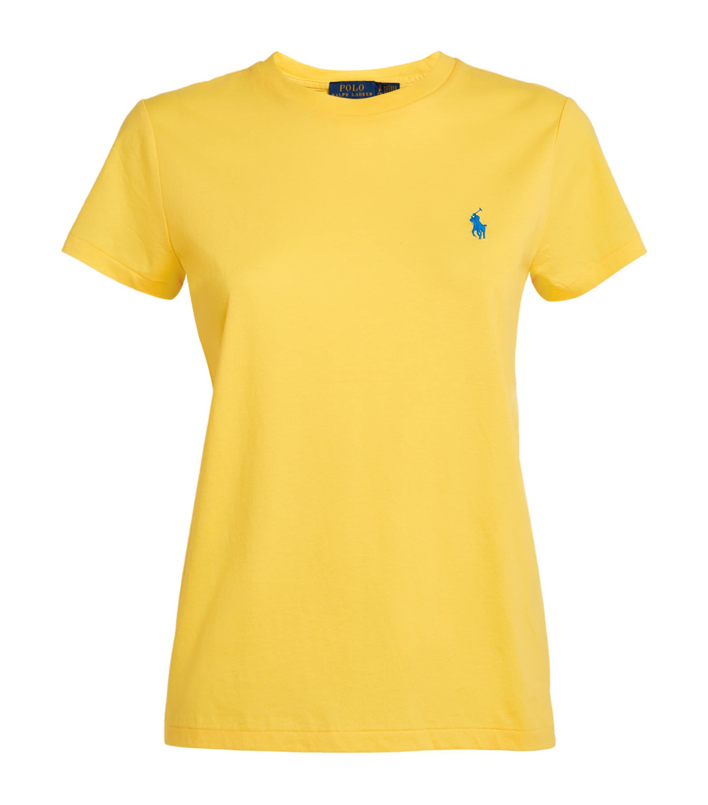 Polo Ralph Lauren Cotton Polo Pony T-shirt In Yellow