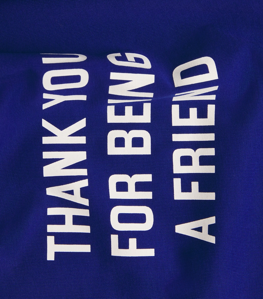 AMI Paris Mens Thank You T-Shirt Bleu Roi Image 6