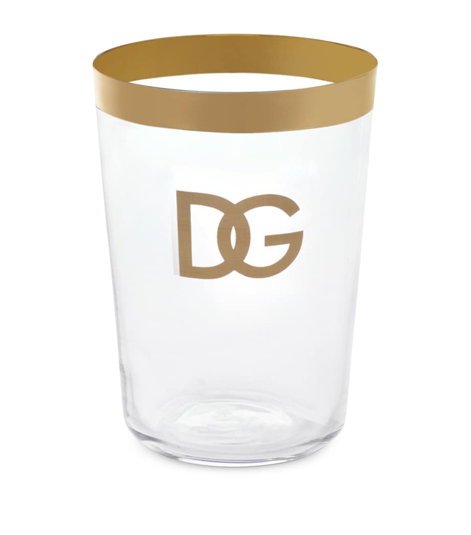 Set of 2 DG Logo Glasses U0046 ORO/TRASPARENT Image 2