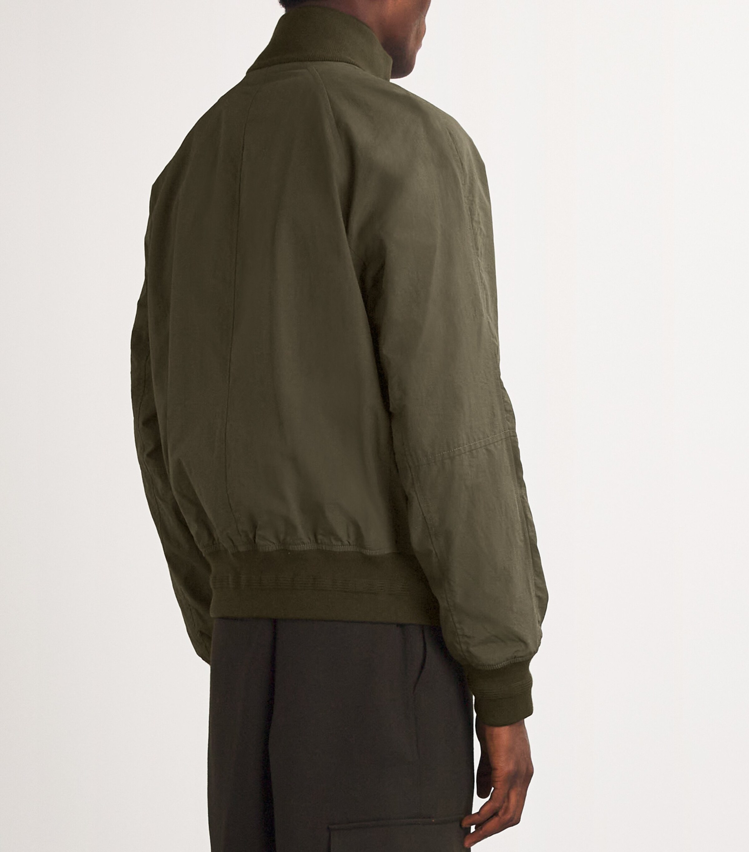 Polo Ralph Lauren Mens Nylon Insulated Bomber Jacket Green Image 4