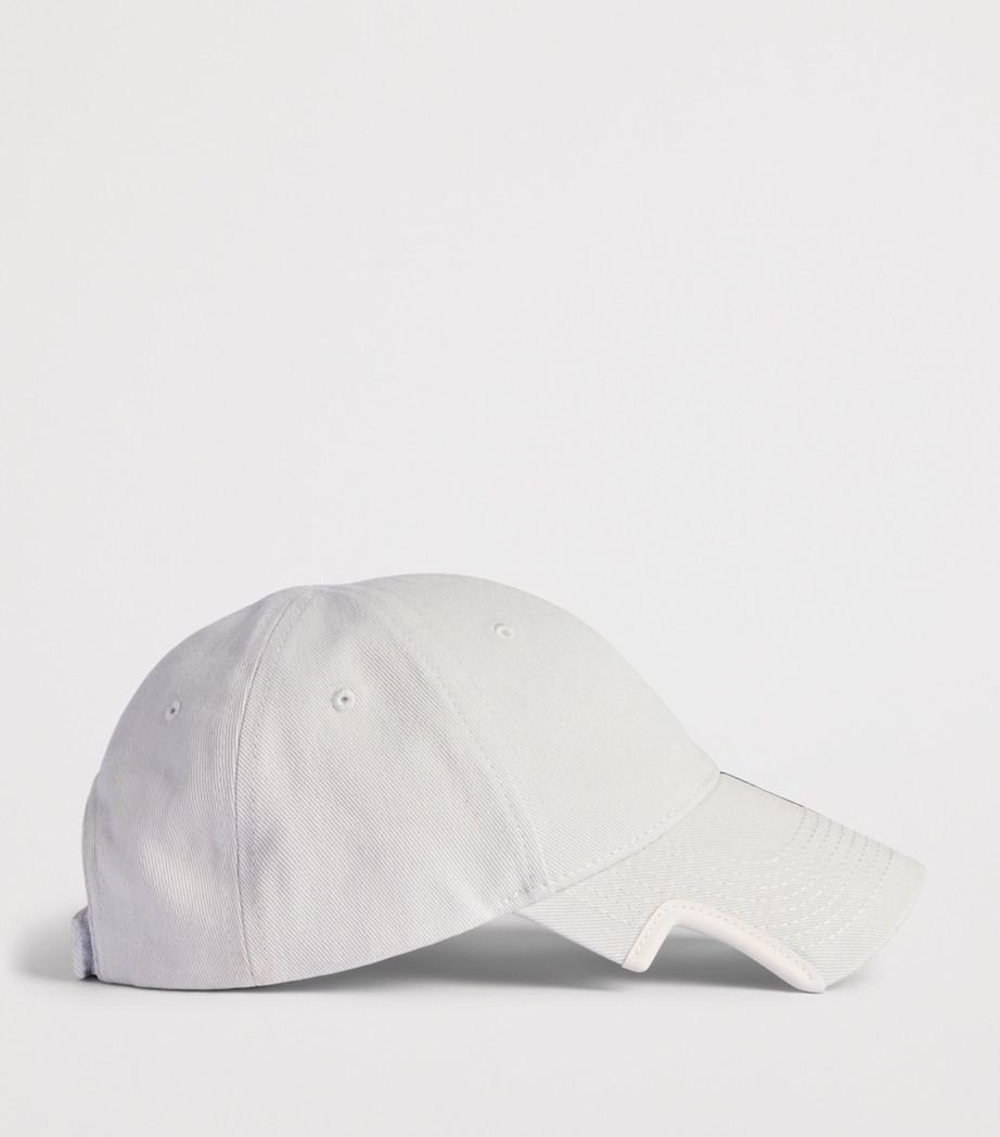 Cursive Logo Baseball Cap 9017 Image 4