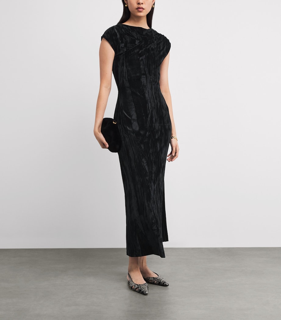 Velvet Elowen Maxi Dress 001 BLACK Image 2