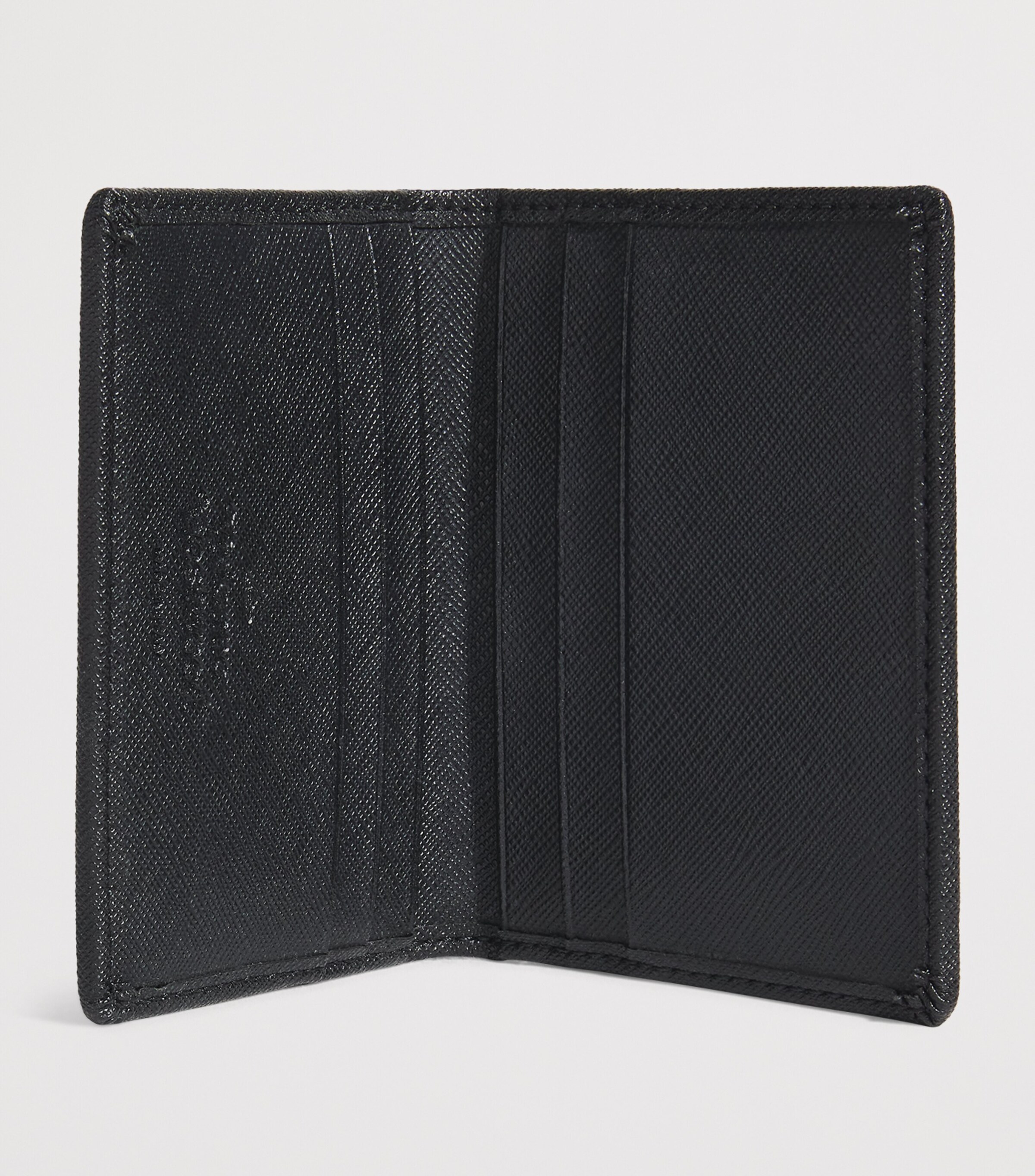 Vivienne Westwood Saffiano Leather Card Holder Black Image 2