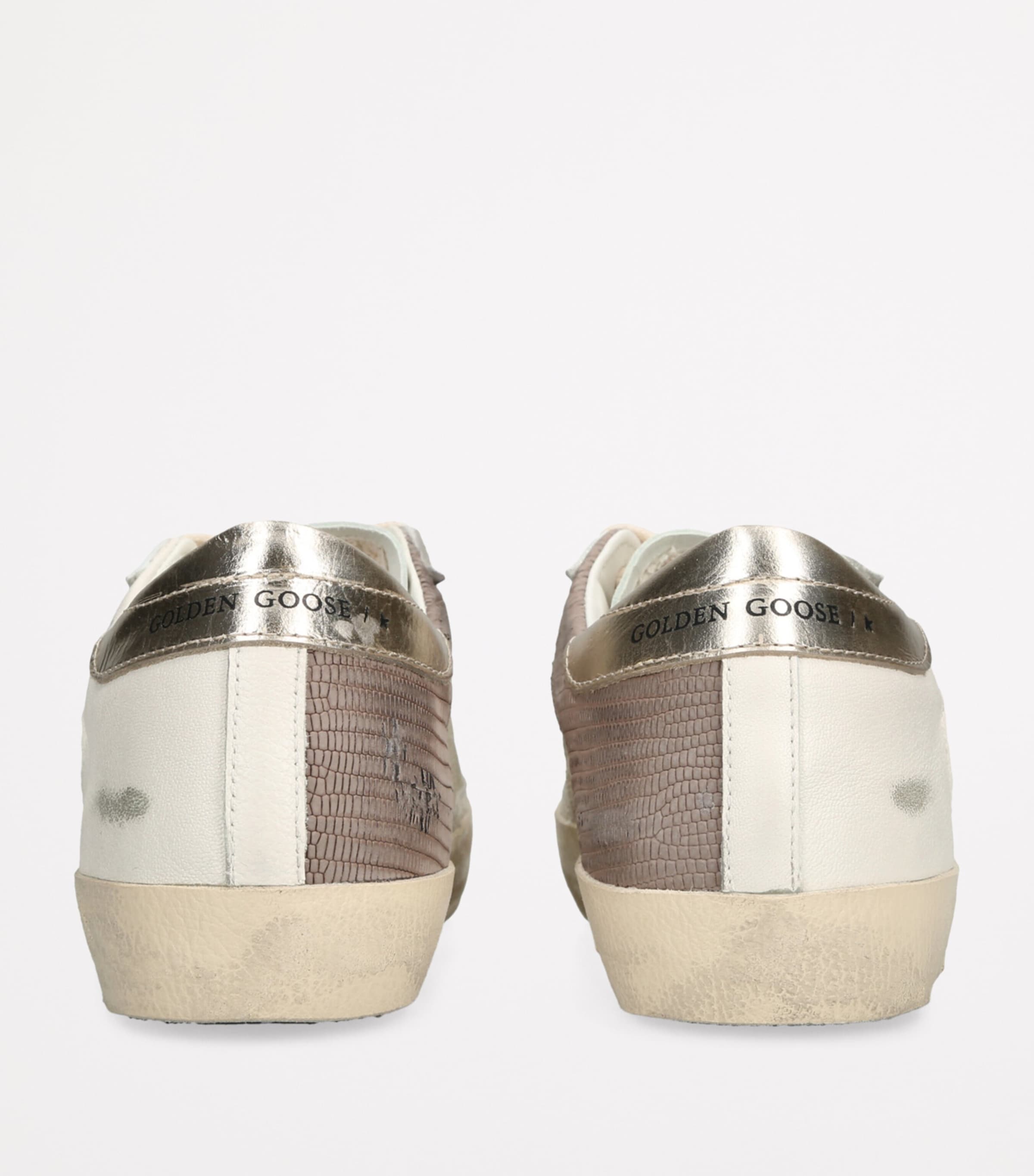 Golden Goose Suede Super Star Low-Top Sneakers White/oth Image 2
