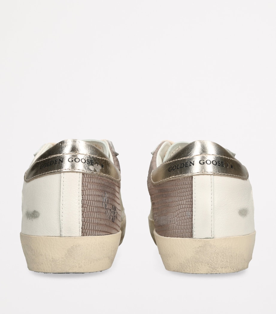 Golden Goose Suede Super Star Low-Top Sneakers White/oth Image 2