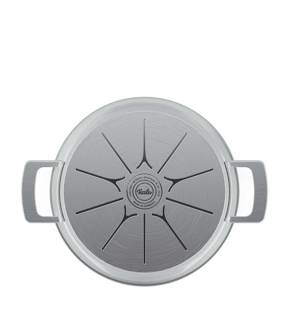 Stainless Steel Phi Casserole Pan with Lid (24cm) STAINLESS STEEL Image 4