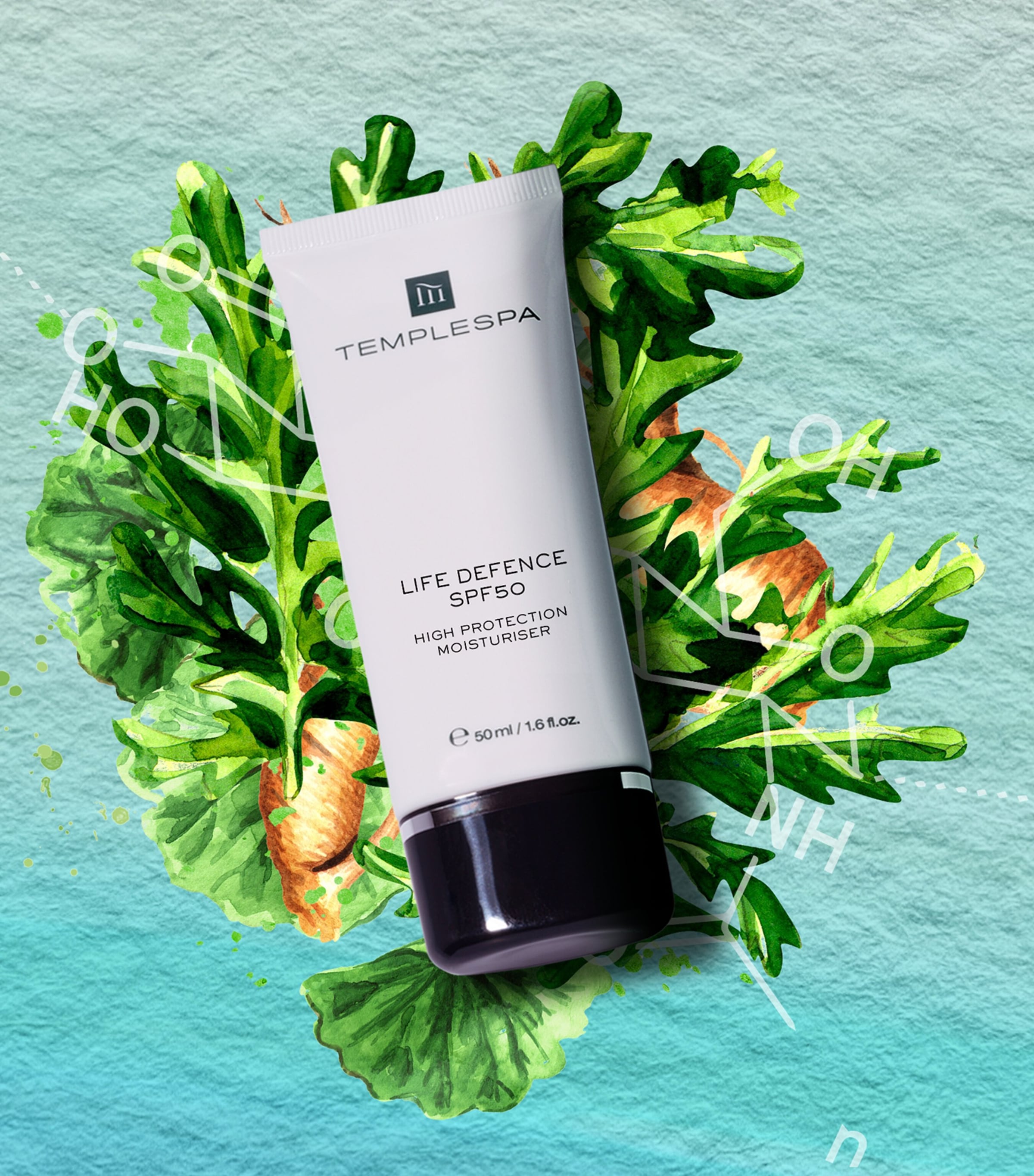 Life Defence SPF 50 (50ml) NO COLOUR Image 3