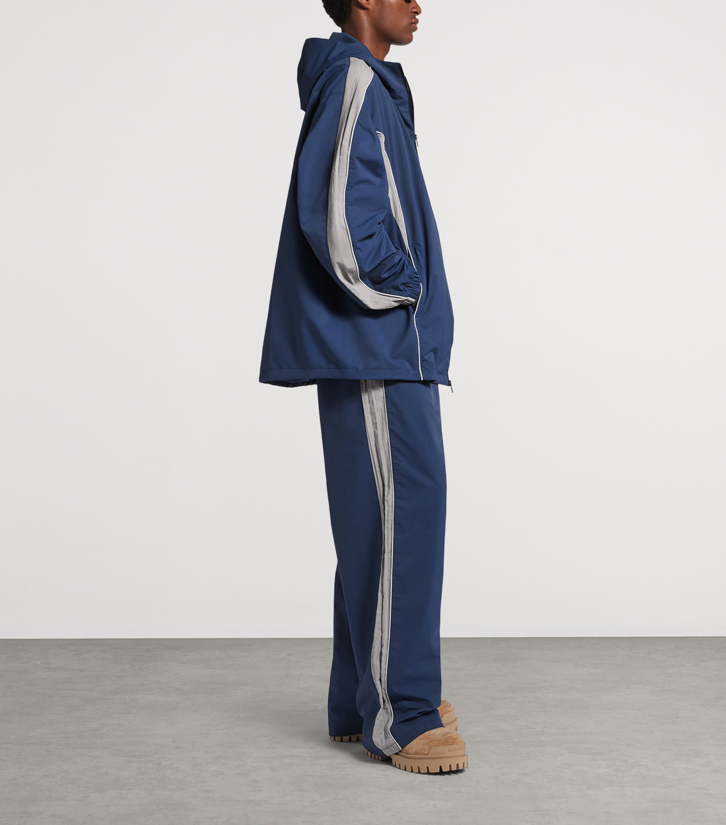 Balenciaga Mens Loop Sports Icon Track Jacket Image 4