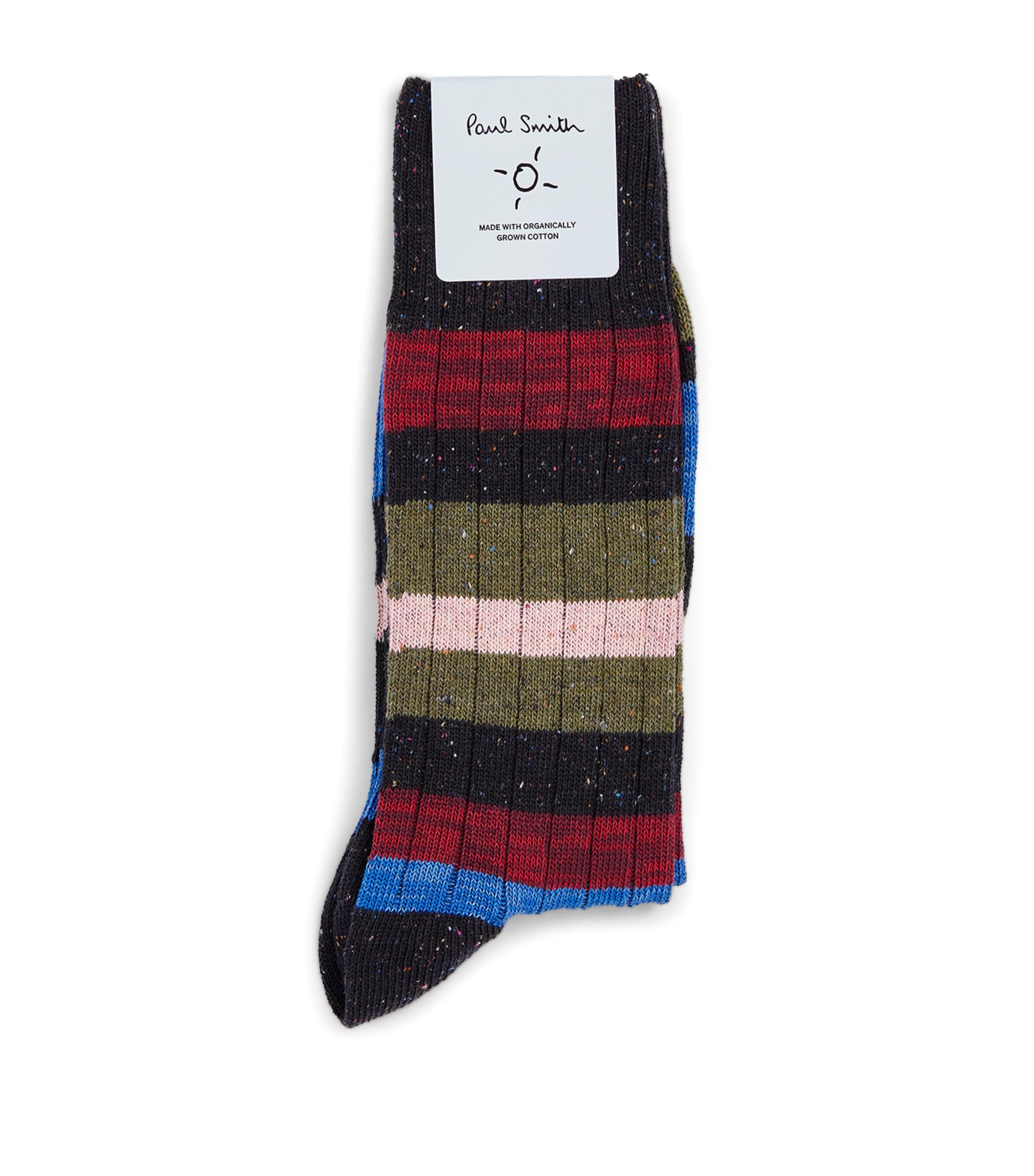 Paul Smith Cotton-blend Gabriel Socks In Black