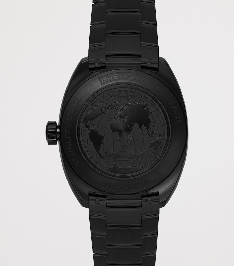 Bremont DLC-Coated Stainless Steel Terra Nova Watch 38mm Black Image 5